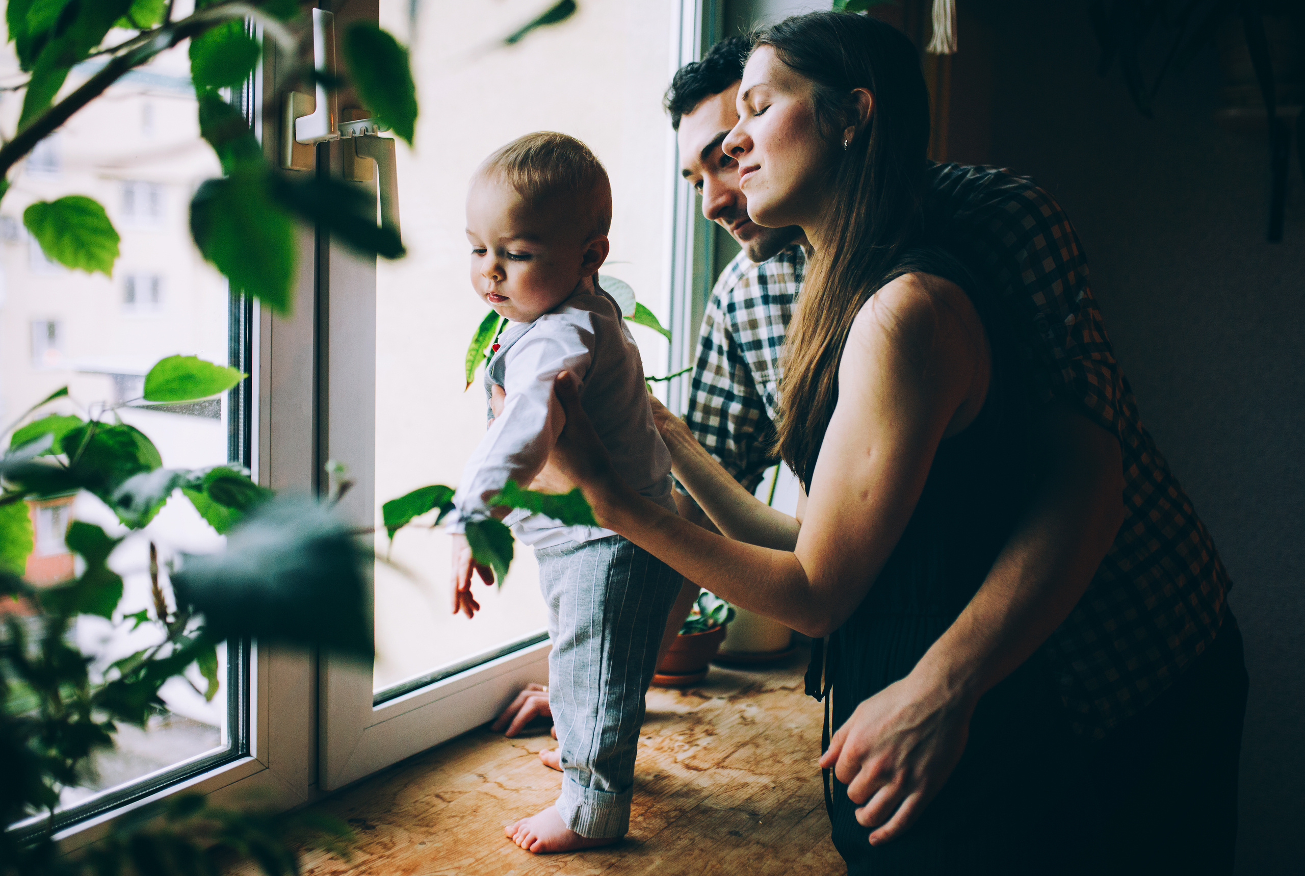 Настя Петя и Ваня. Свадебный и семейный пленочный фотограф в Петербурге Истомина Ирина