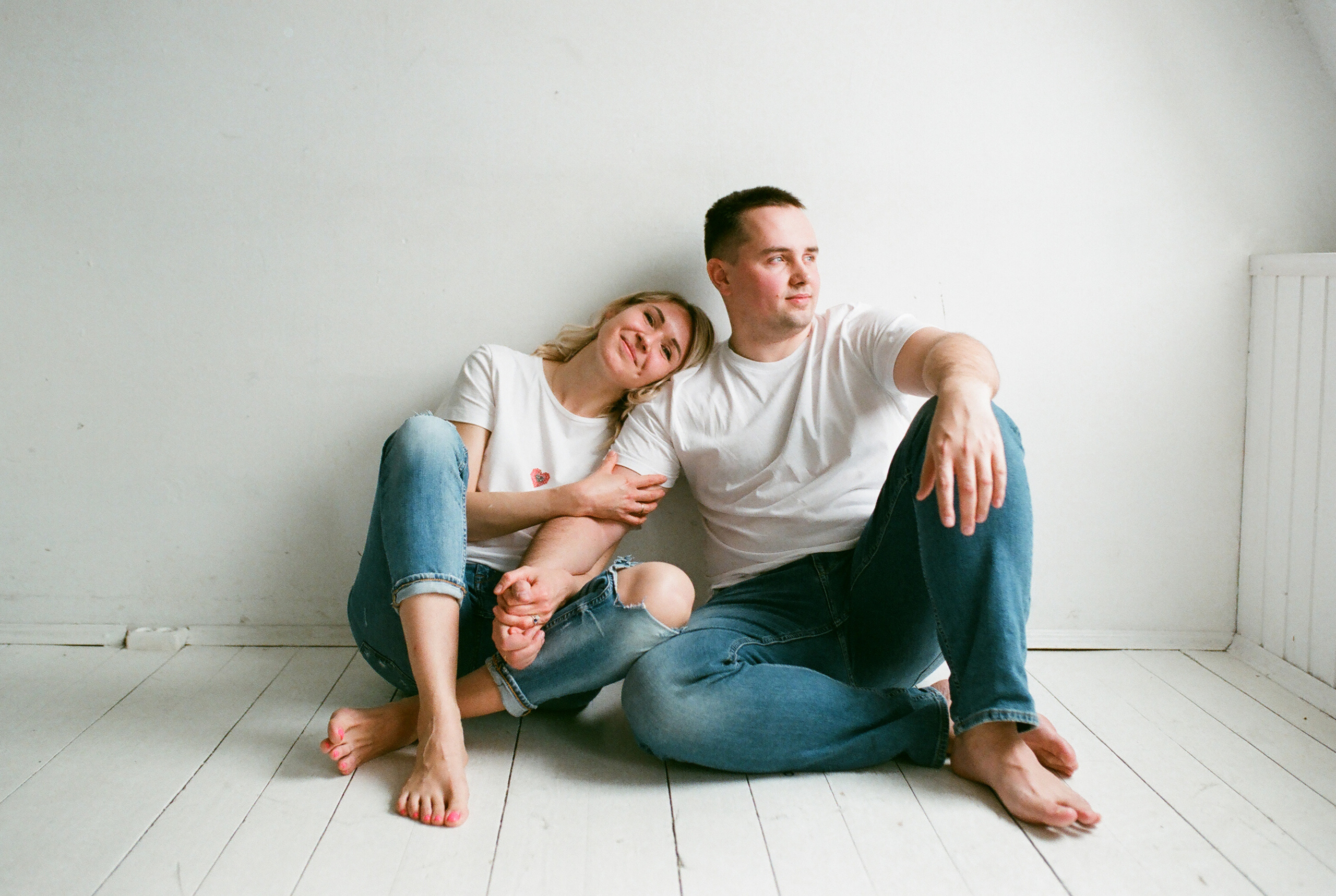 Марина и Саша. Свадебный и семейный пленочный фотограф в Петербурге Истомина Ирина