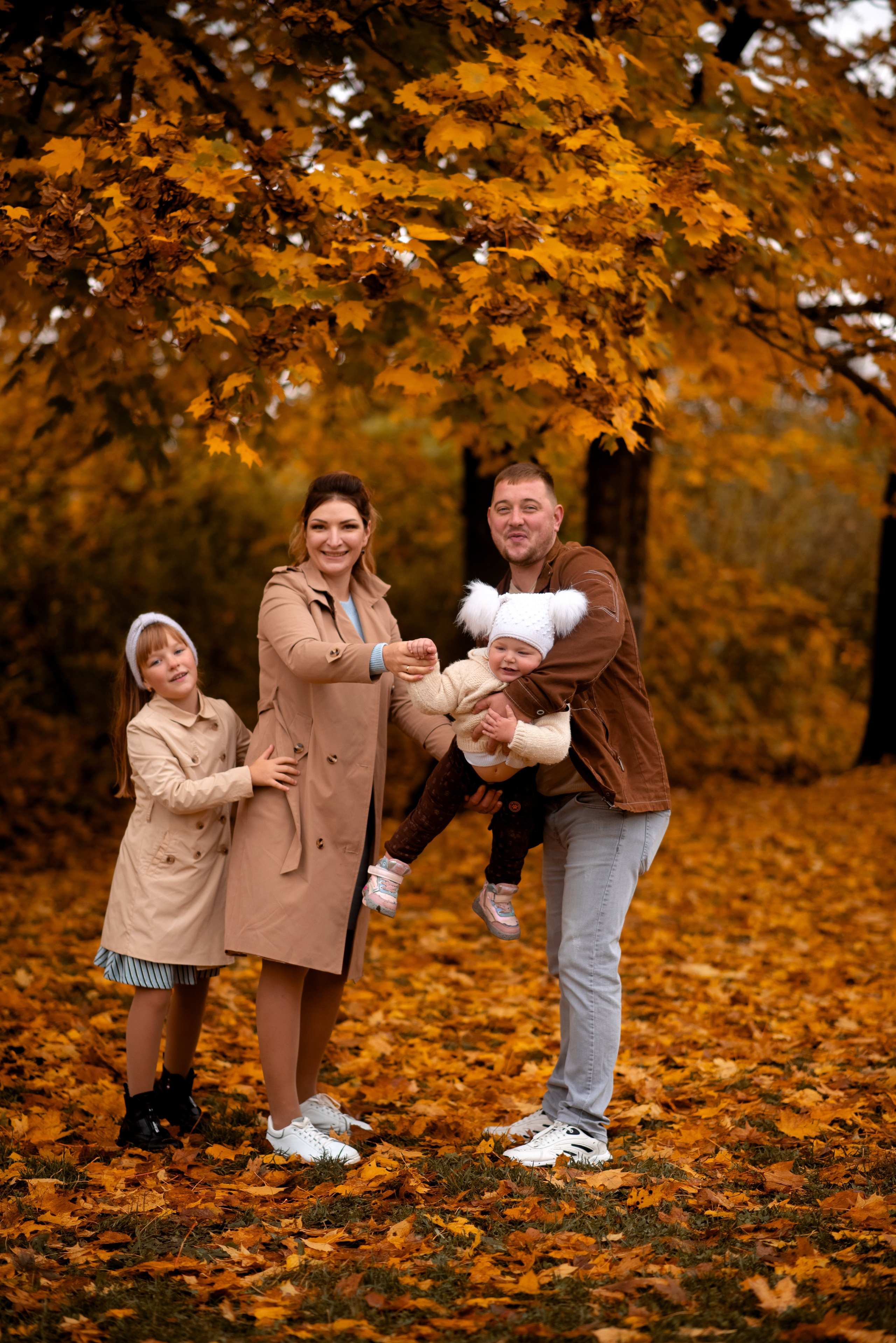 Семейная фотосессия в Ясной Поляне. Осень. Семейный и детский фотограф в Туле Светлана Воронкова