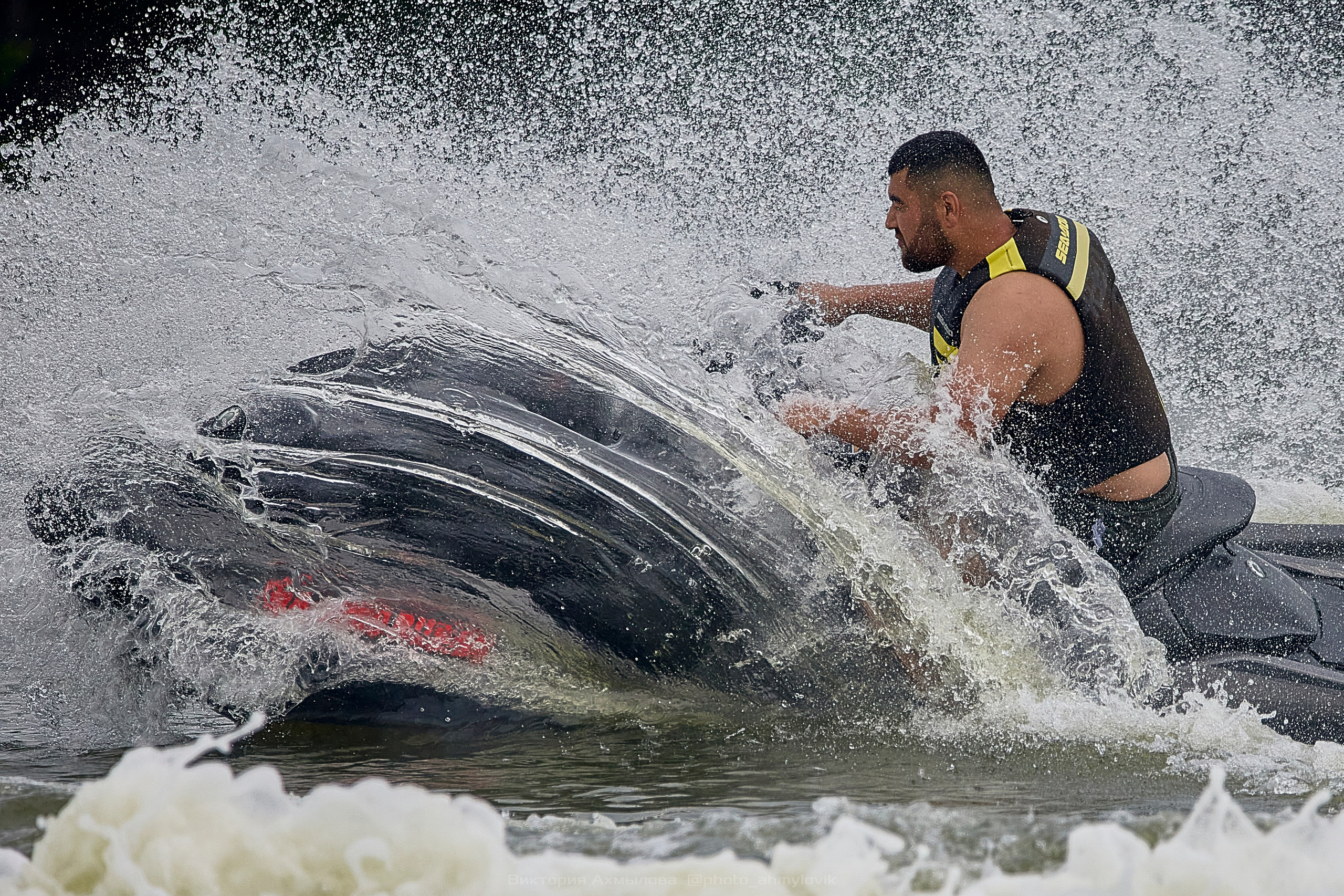 Аквабайки на Северке. Виктория Ахмылова. Фотограф в Москве