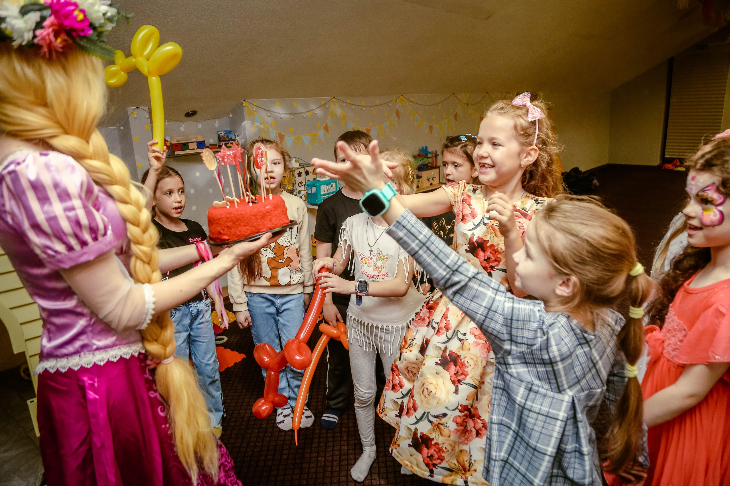 День рождения Ксюша 7 лет. Фотограф Гавриленко Светлана