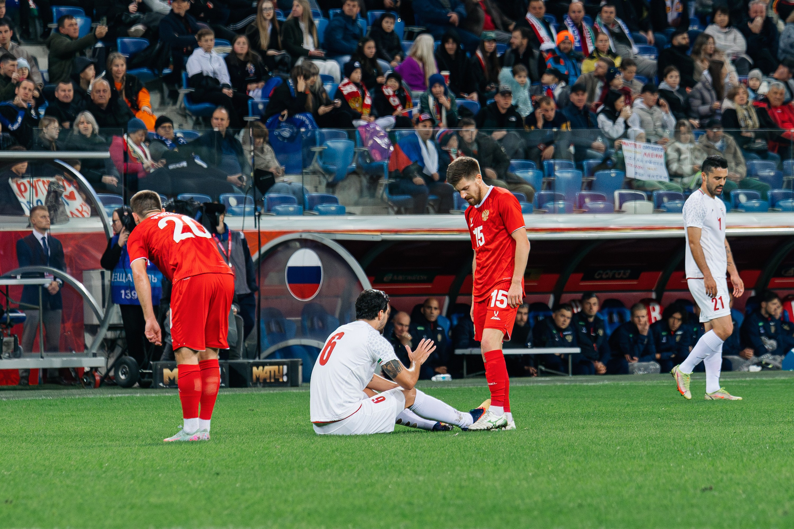 Матч Россия — Иран 2025. Фотограф в Волгограде Виталий Самойлов