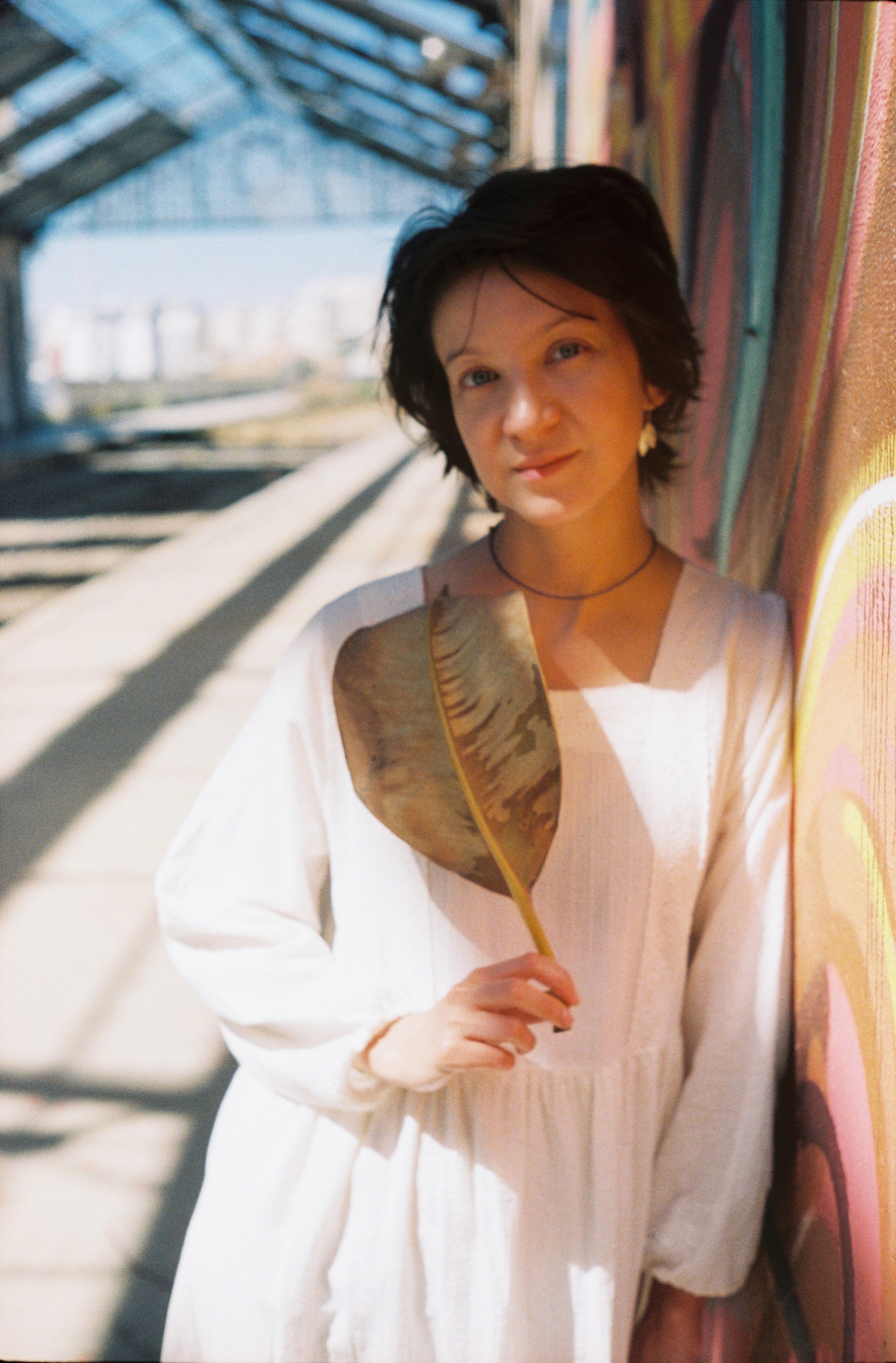 Portraits / color. Katya Zimina, film photographer