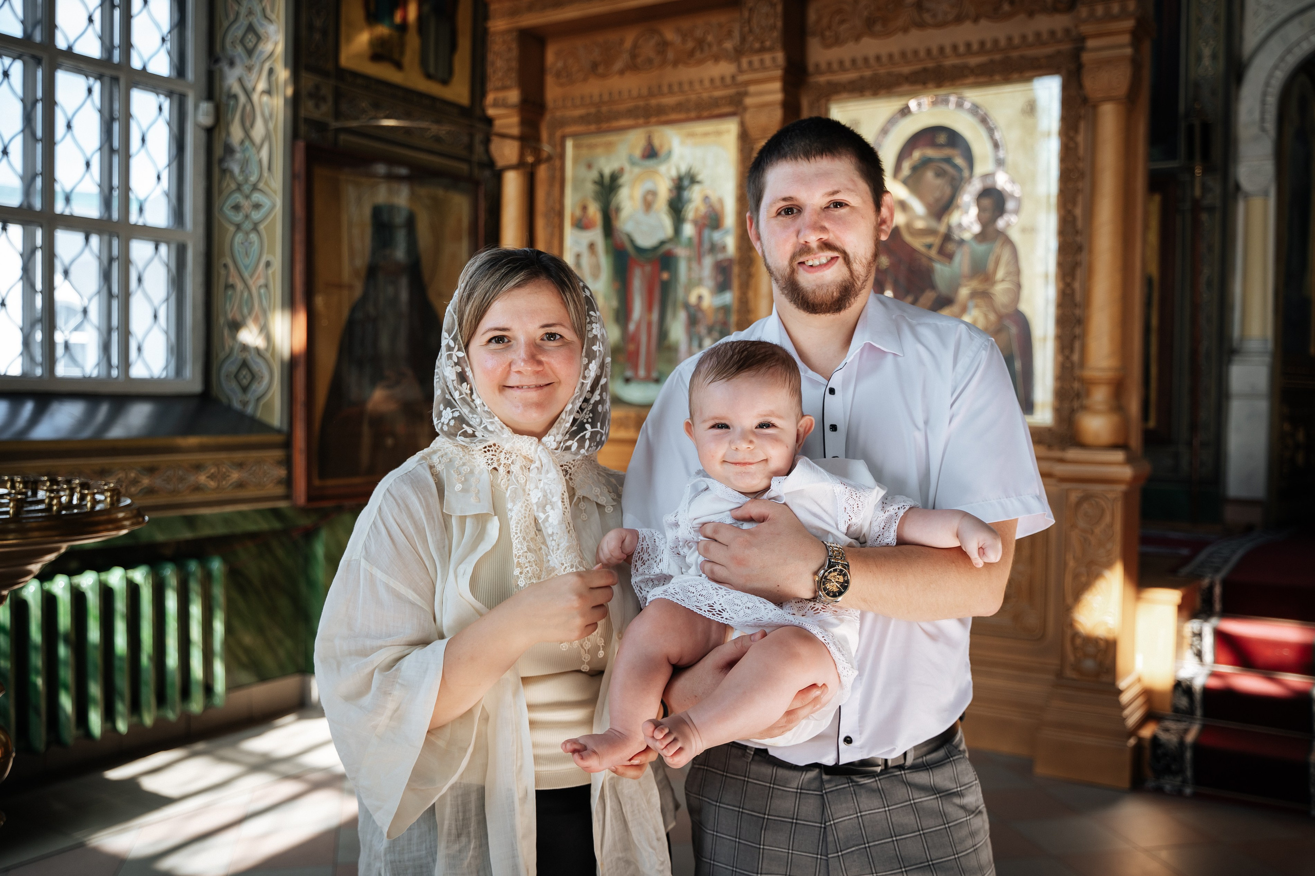 Крещение Евгения. Главная