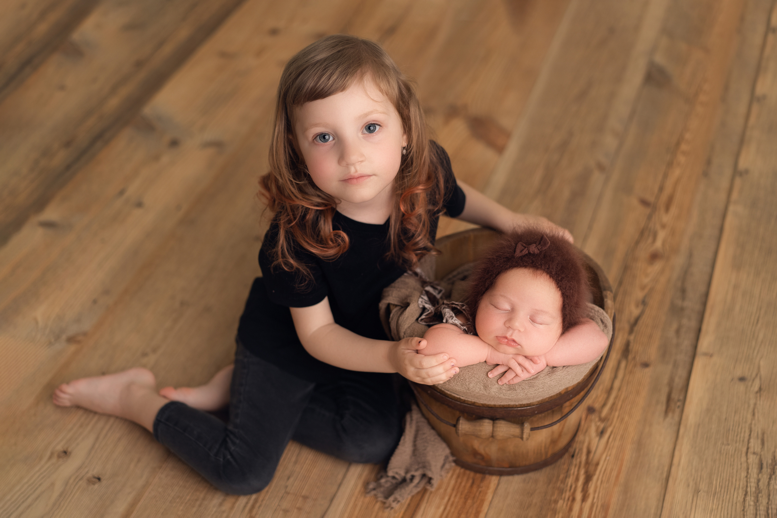 Малика. Фотограф новорождённых малышей в Уфе