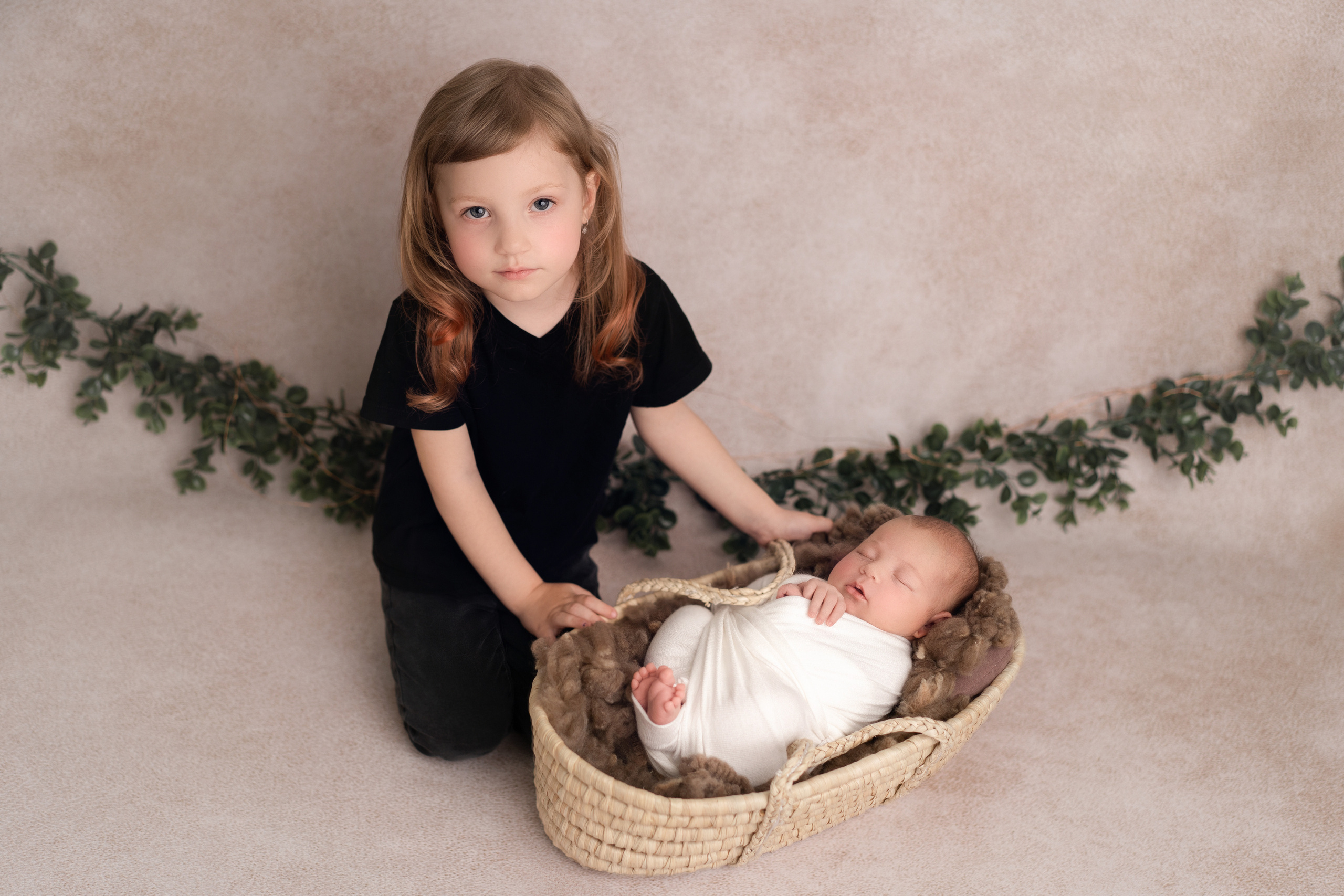 Малика. Фотограф новорождённых малышей в Уфе