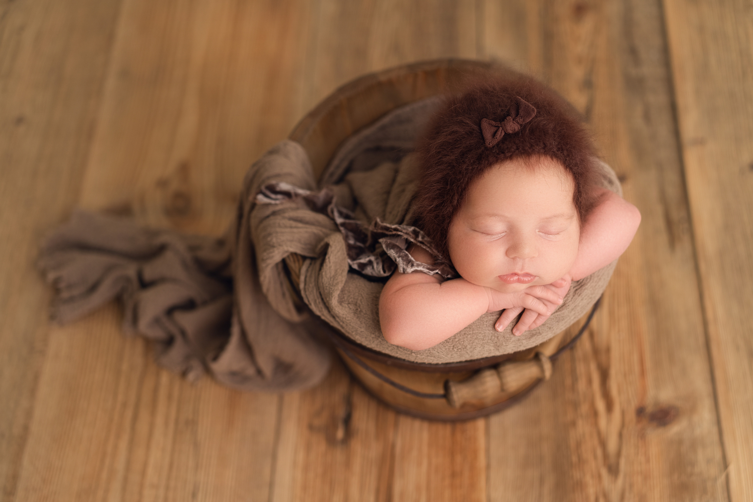 Малика. Фотограф новорождённых малышей в Уфе