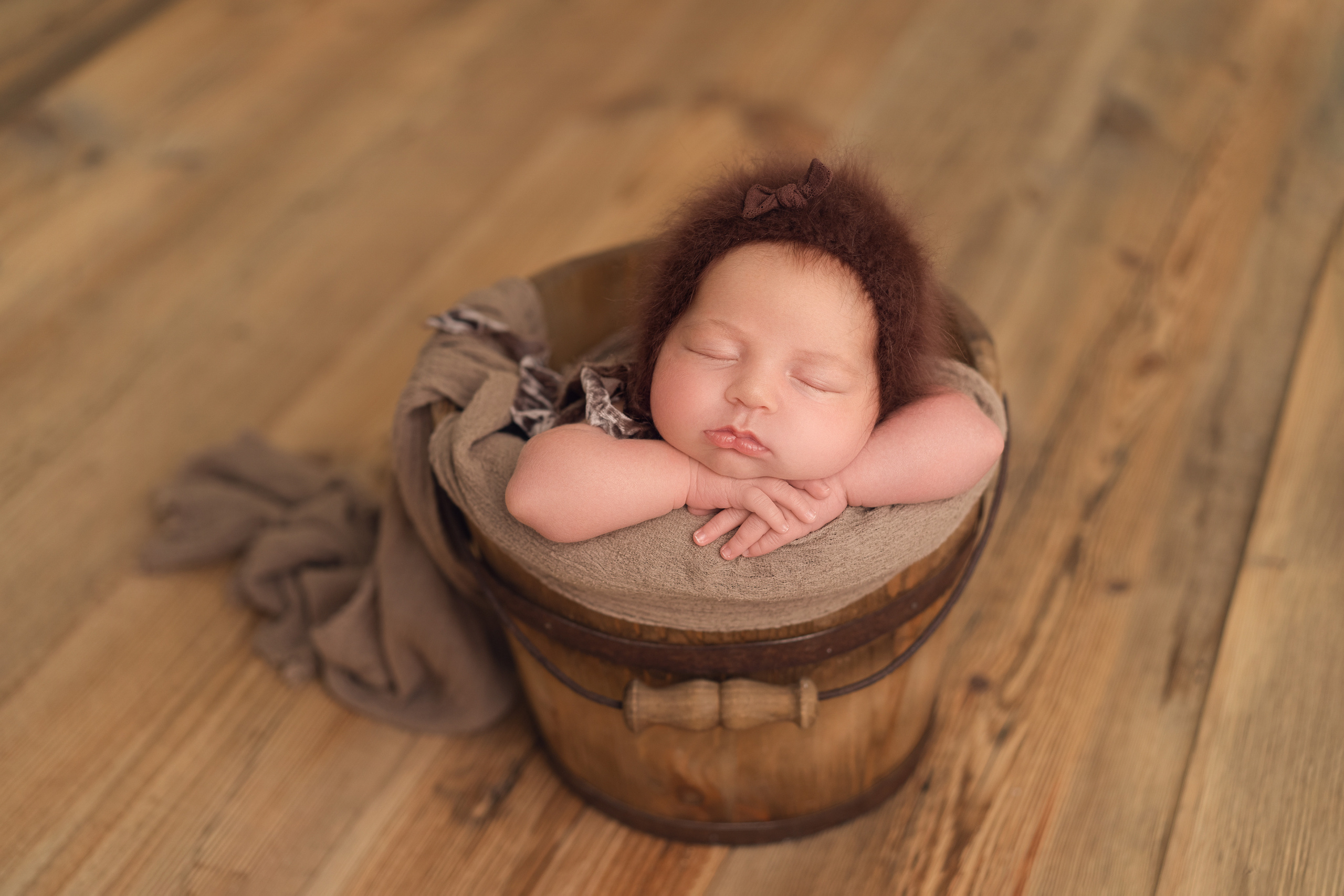 Малика. Фотограф новорождённых малышей в Уфе