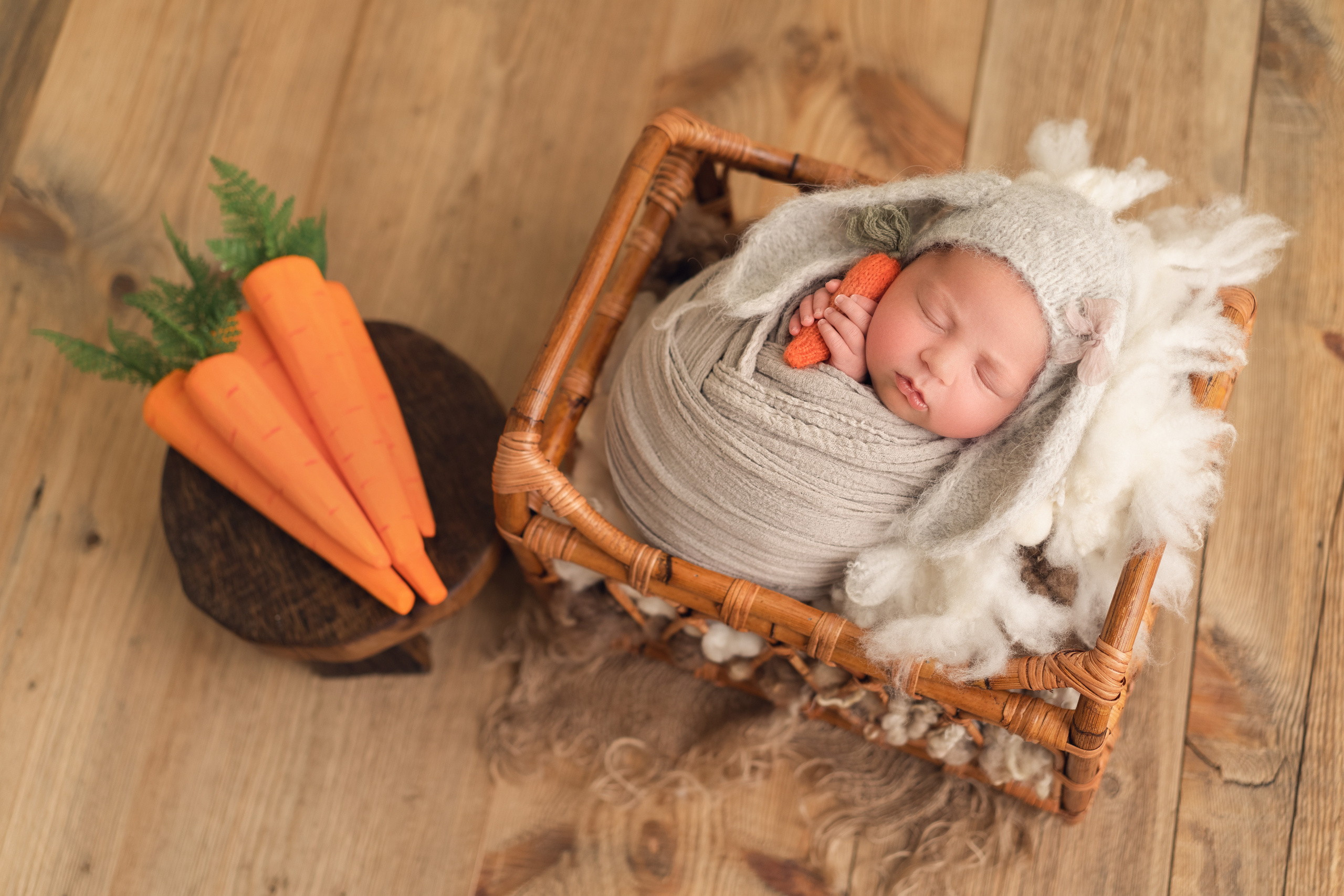 Малика. Фотограф новорождённых малышей в Уфе