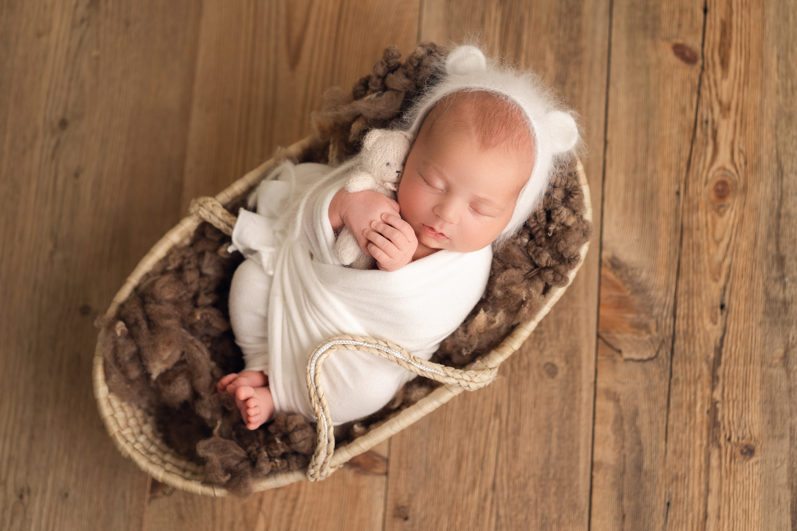 Малика. Фотограф новорождённых малышей в Уфе