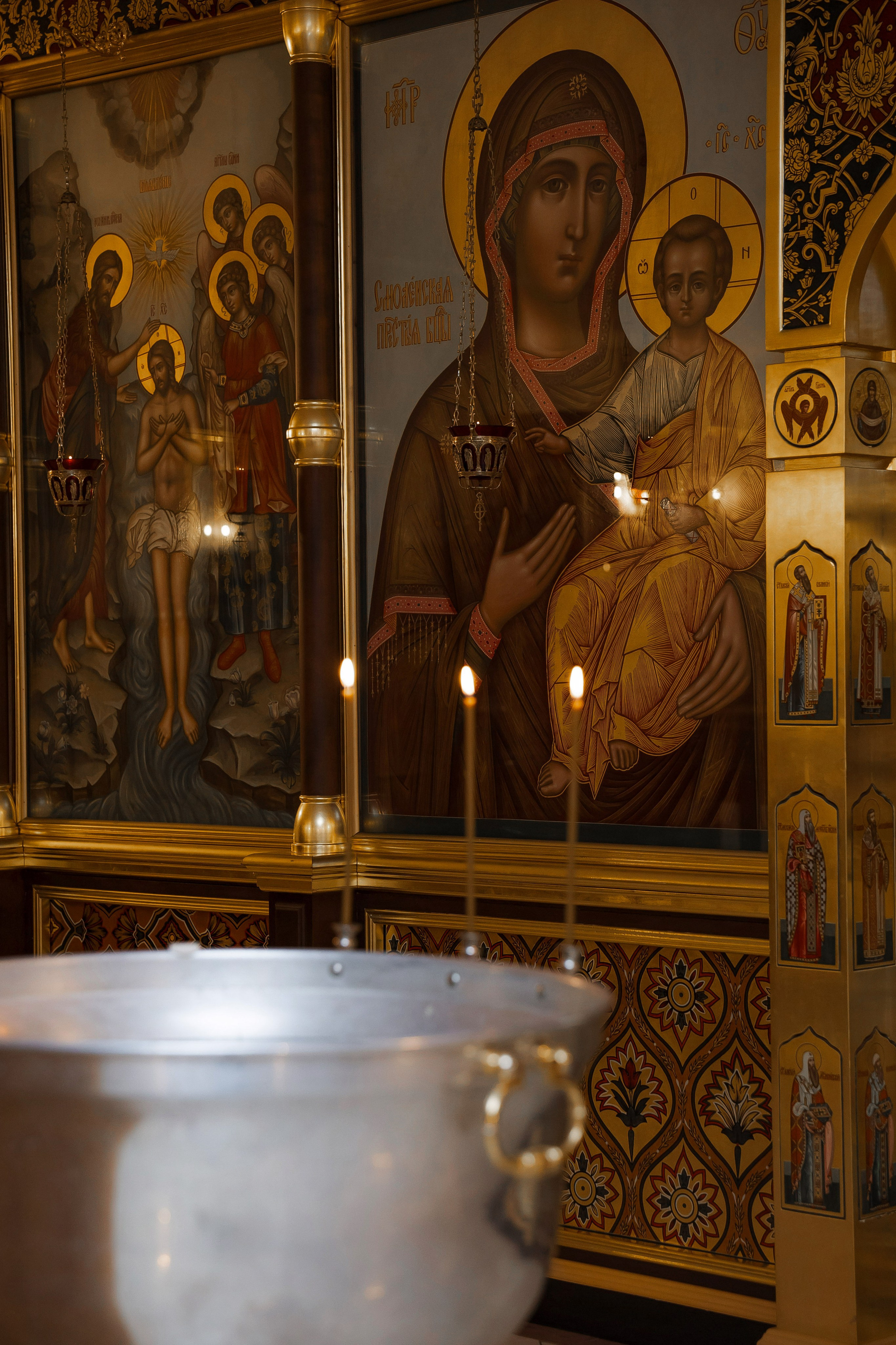 Крещение Андрея. Семейный и детский фотограф в Москве Александра Мак