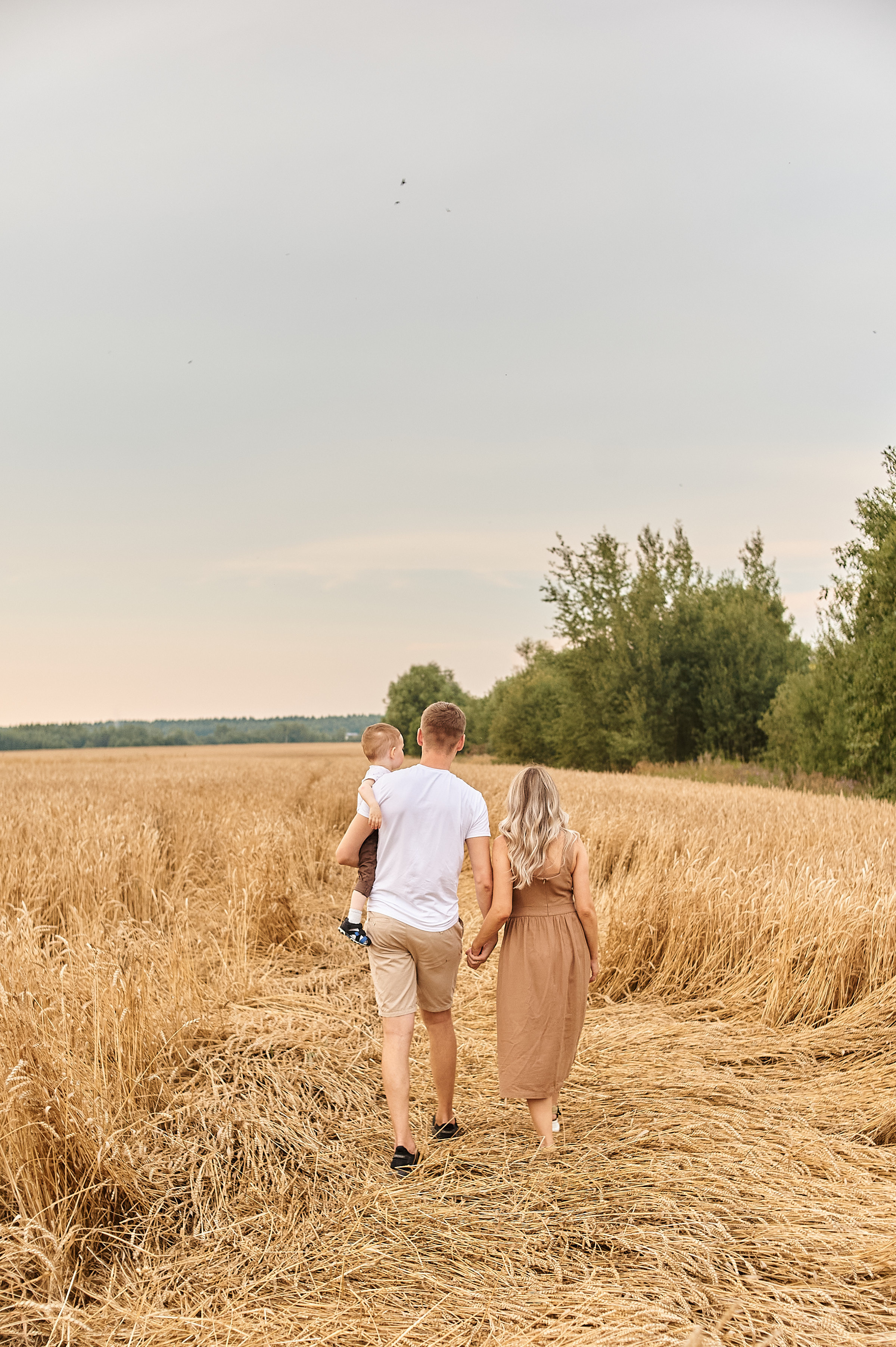 В пшеничном поле. Семейный и детский фотограф в г. Ногинске Ангелина Хасанова