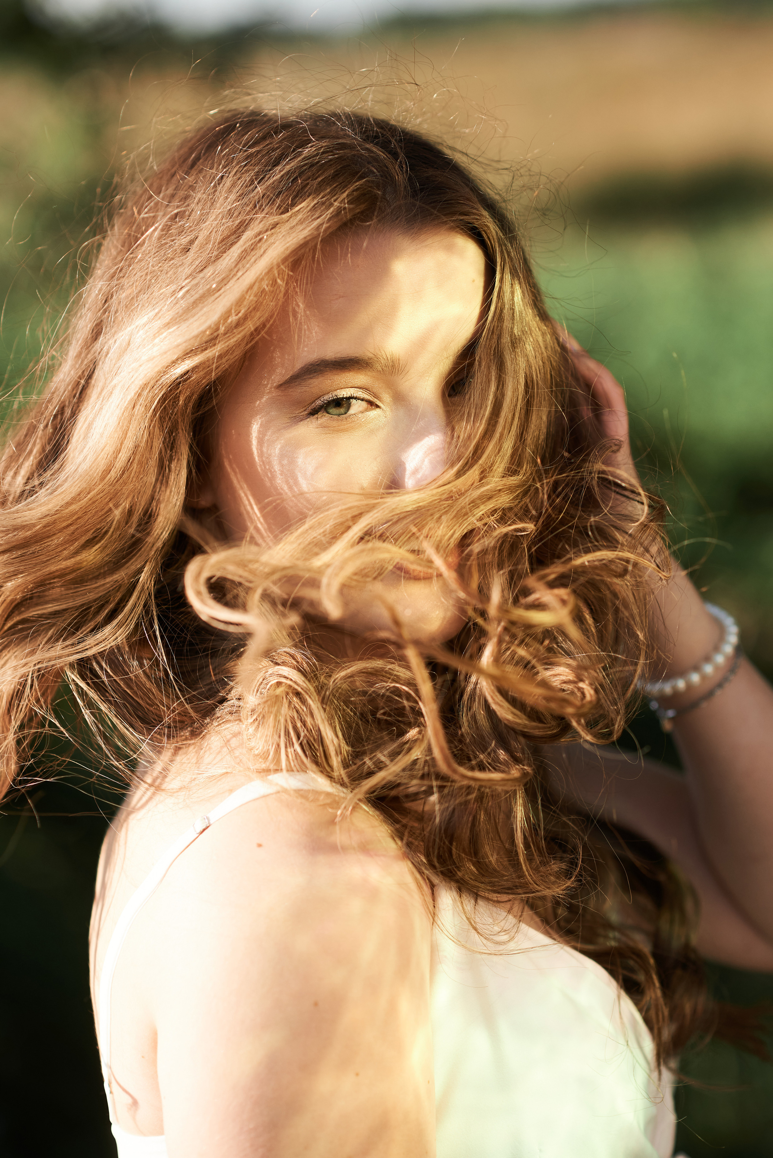 Фотопрогулка в поле. Семейный и детский фотограф в г. Ногинске Ангелина Хасанова