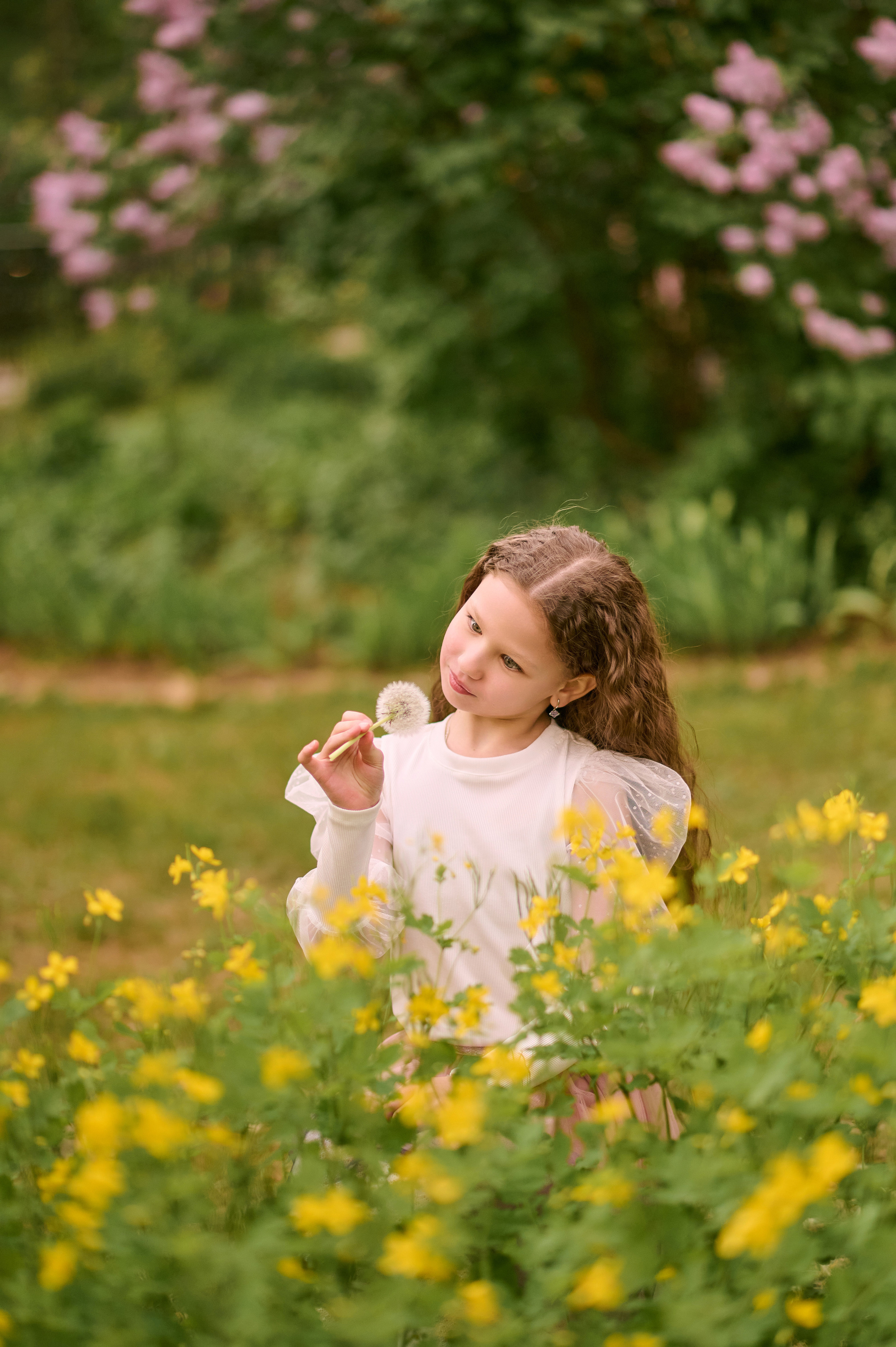 Сиреневый сад. Семейный и детский фотограф в г. Ногинске Ангелина Хасанова