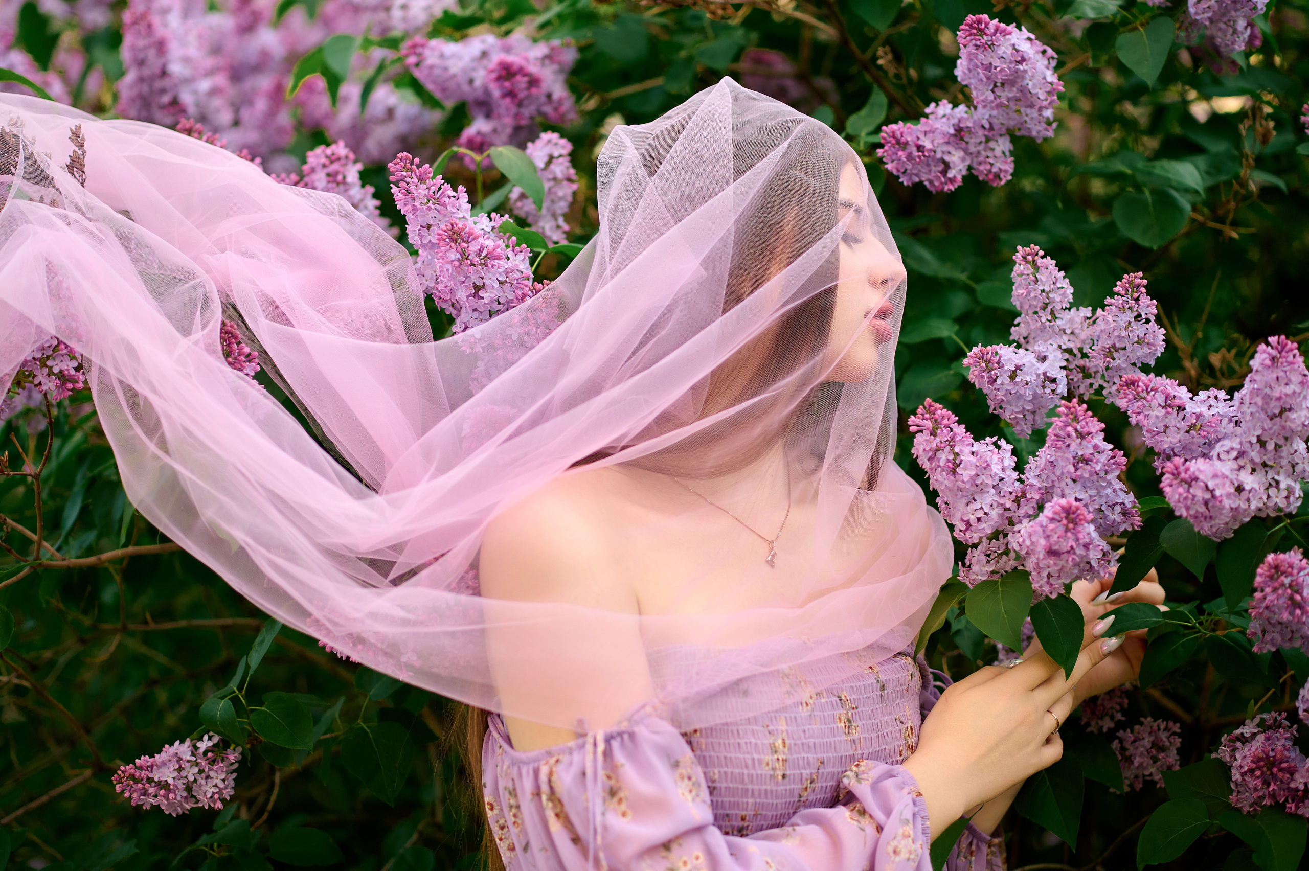 Сирень. Семейный и детский фотограф в г. Ногинске Ангелина Хасанова