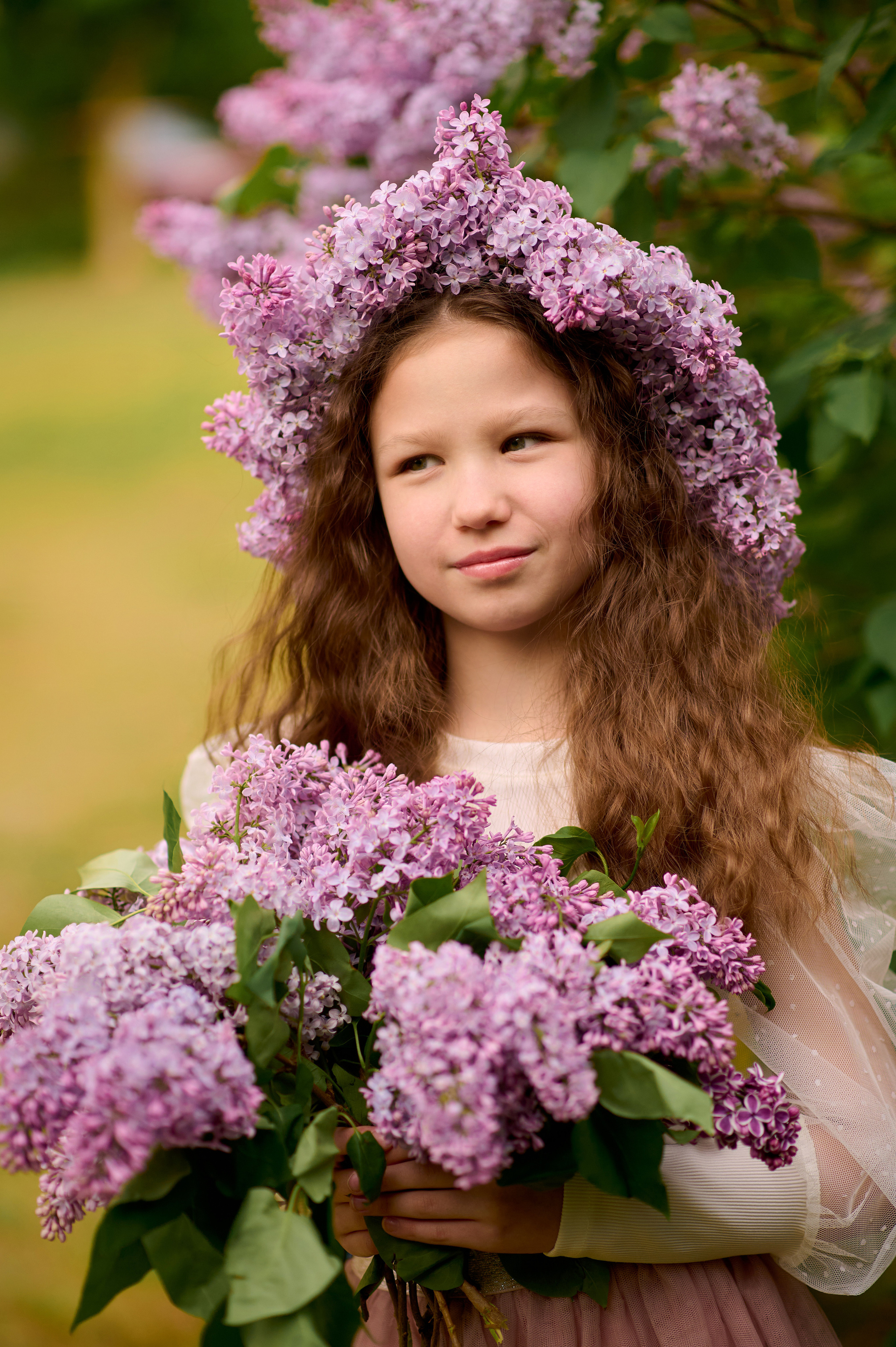 Сиреневый сад. Семейный и детский фотограф в г. Ногинске Ангелина Хасанова