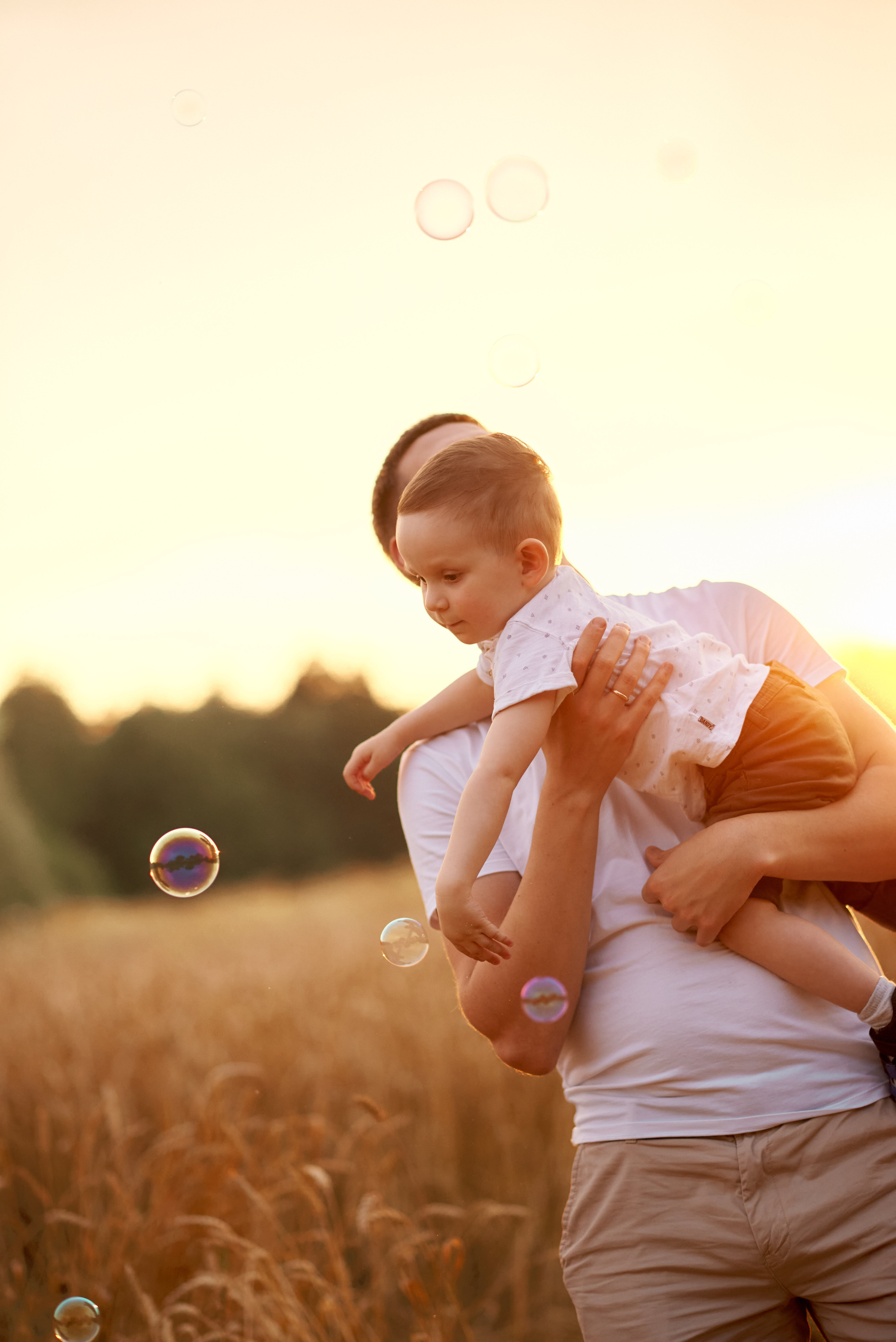 В пшеничном поле. Семейный и детский фотограф в г. Ногинске Ангелина Хасанова
