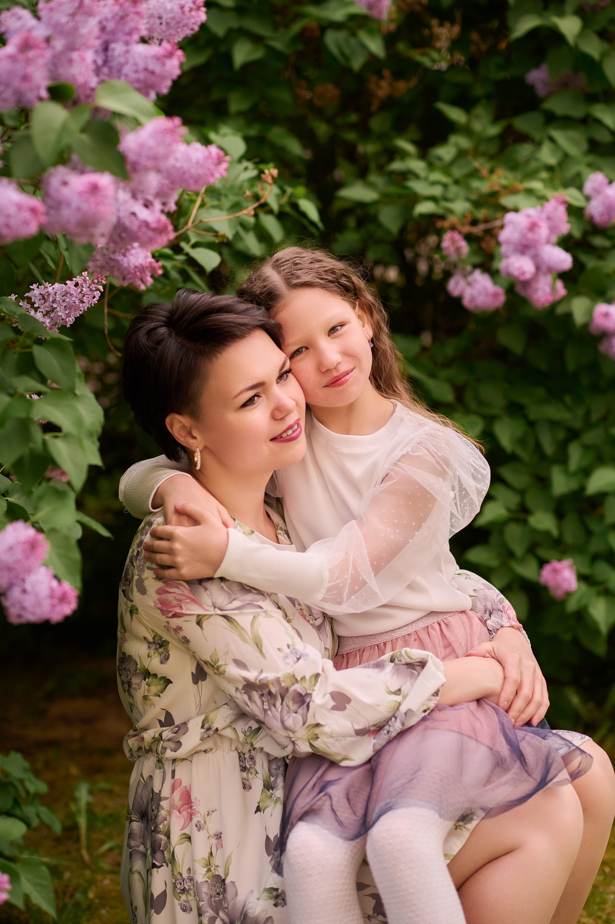 Сиреневый сад. Семейный и детский фотограф в г. Ногинске Ангелина Хасанова