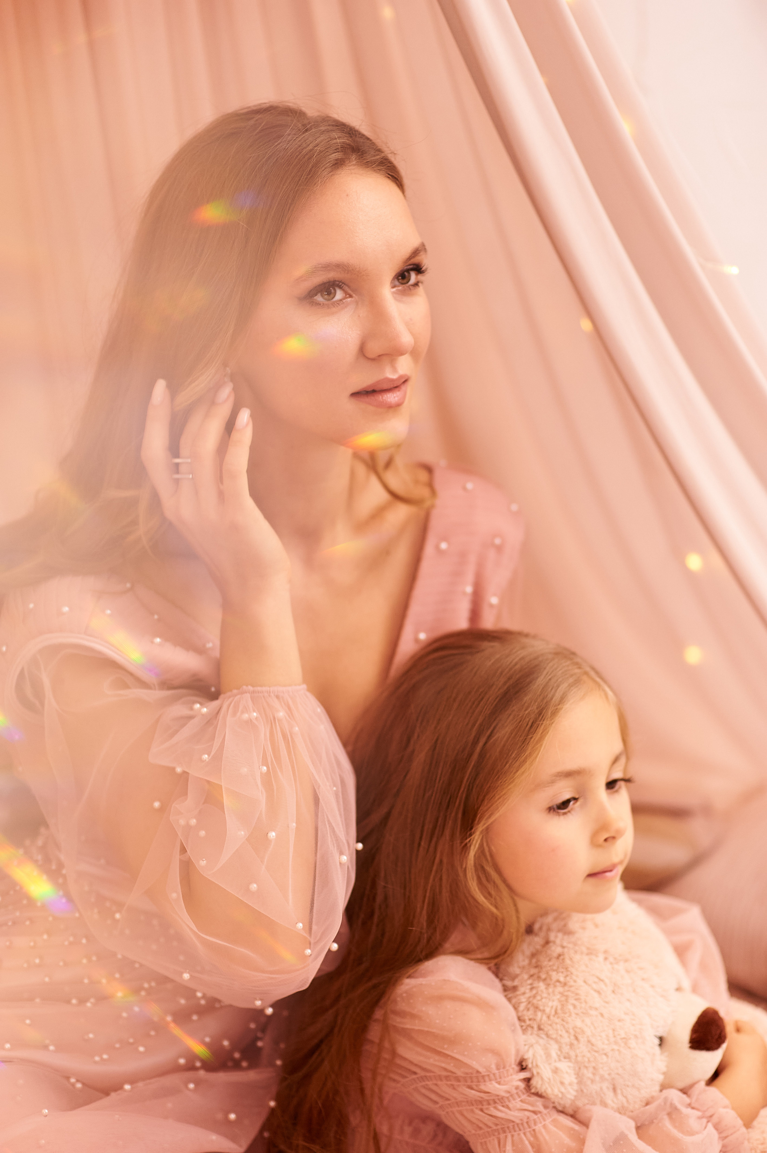 Новогодняя в студии. Семейный и детский фотограф в г. Ногинске Ангелина Хасанова