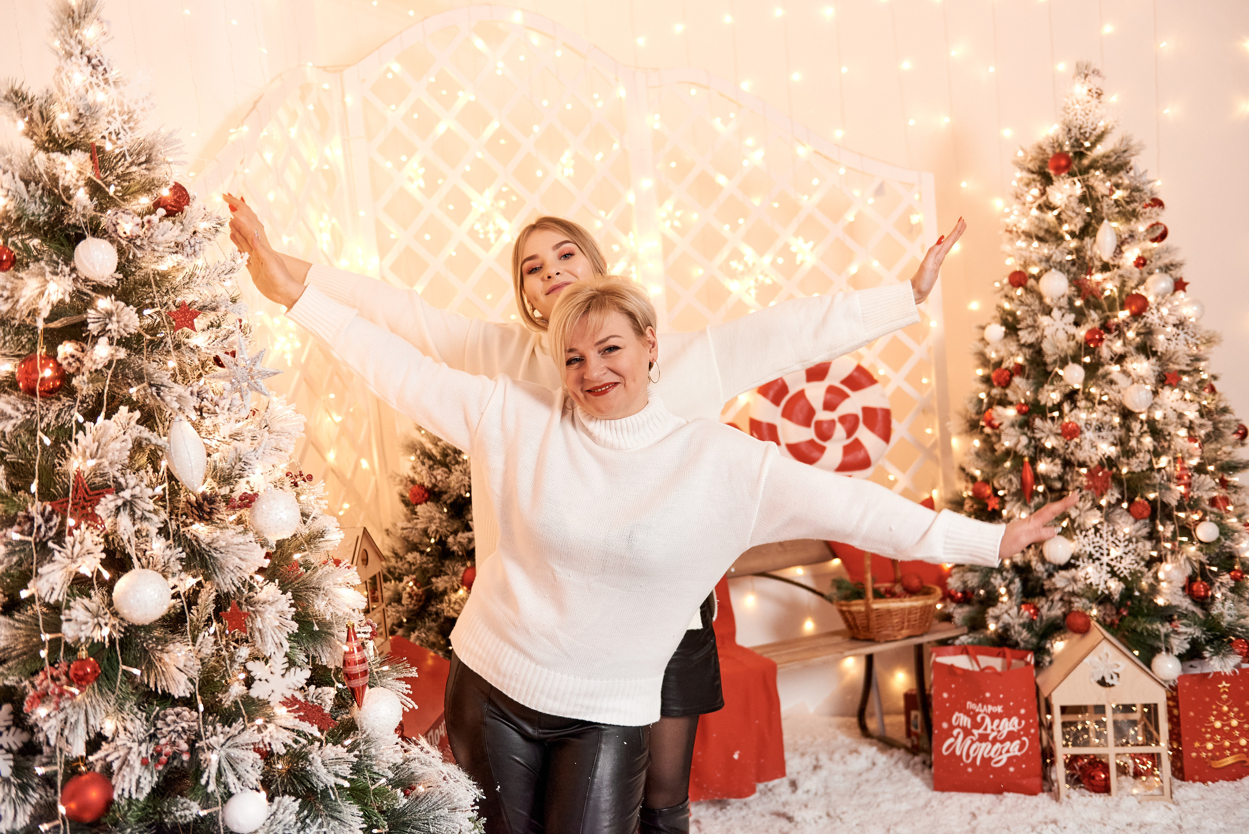 Новогодняя в студии. Семейный и детский фотограф в г. Ногинске Ангелина Хасанова