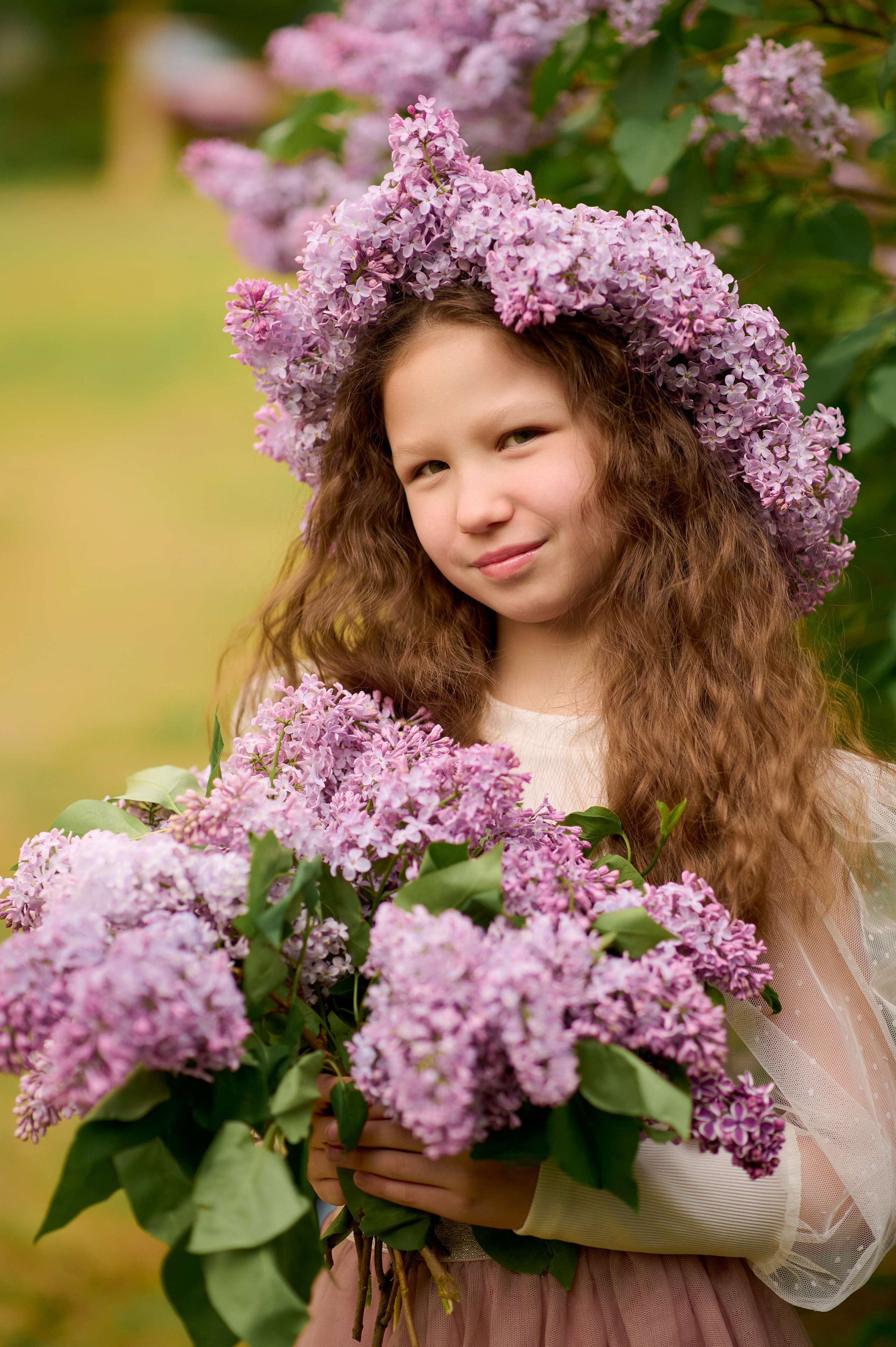 Сиреневый сад. Семейный и детский фотограф в г. Ногинске Ангелина Хасанова