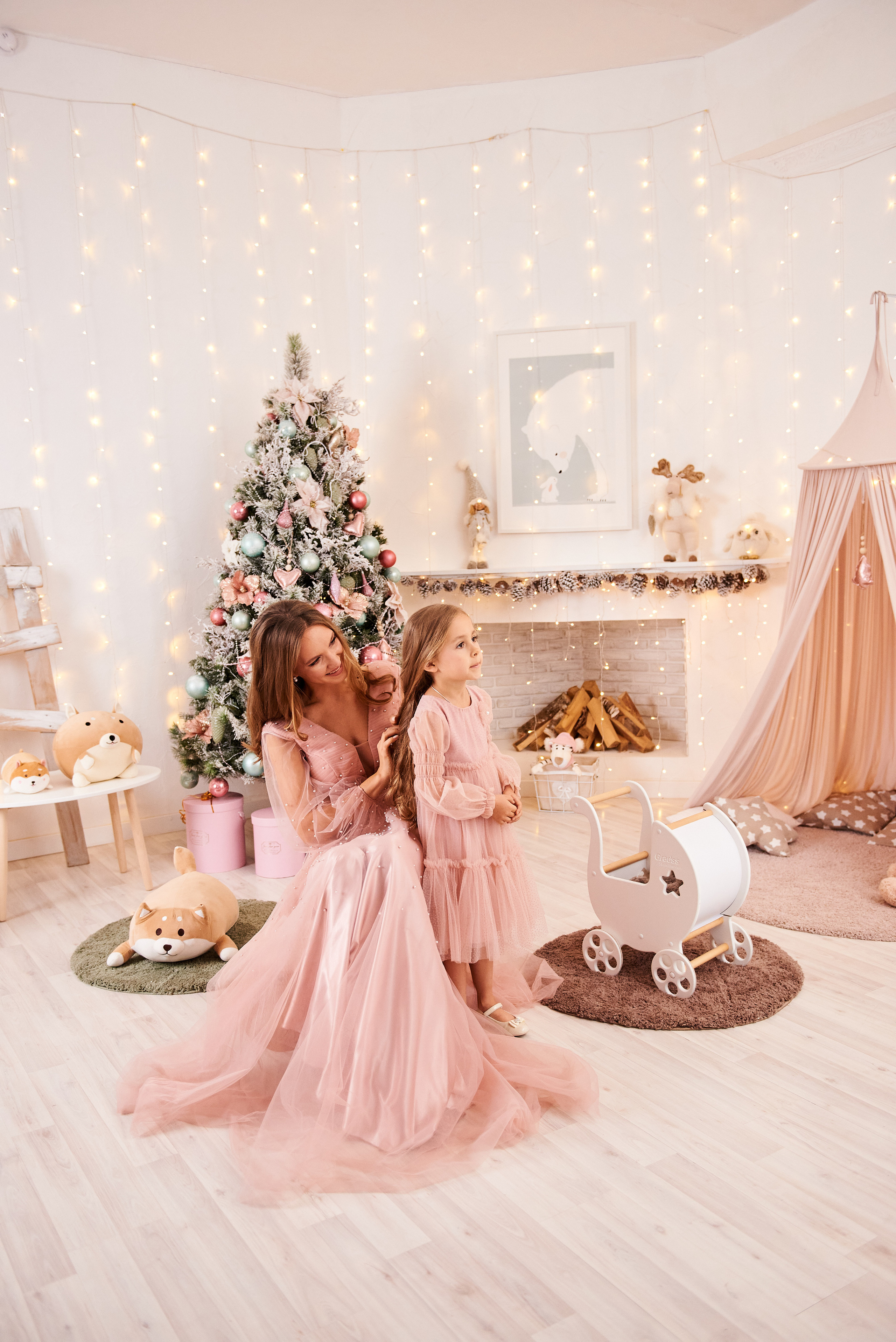 Новогодняя в студии. Семейный и детский фотограф в г. Ногинске Ангелина Хасанова