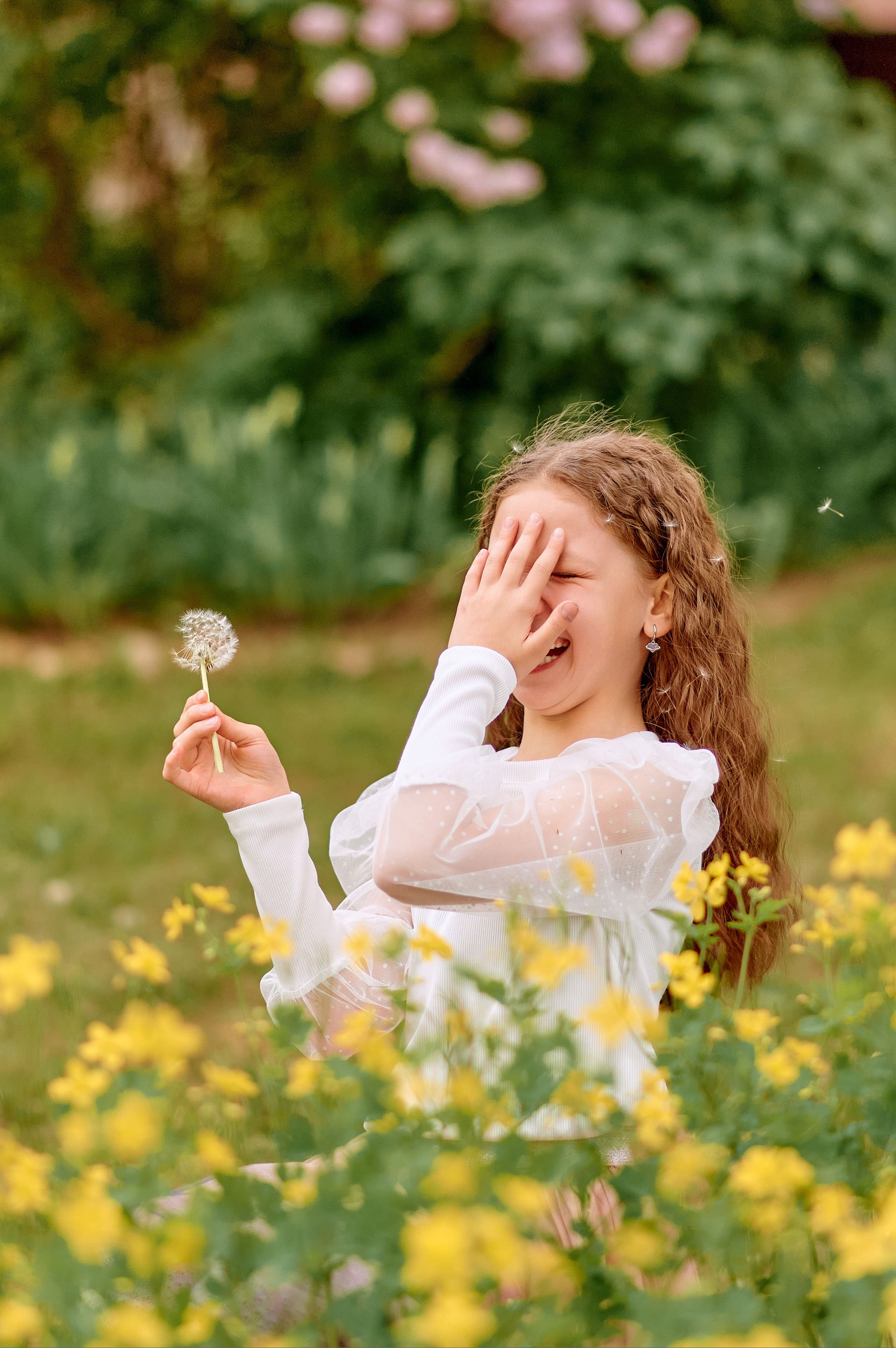Сиреневый сад. Семейный и детский фотограф в г. Ногинске Ангелина Хасанова