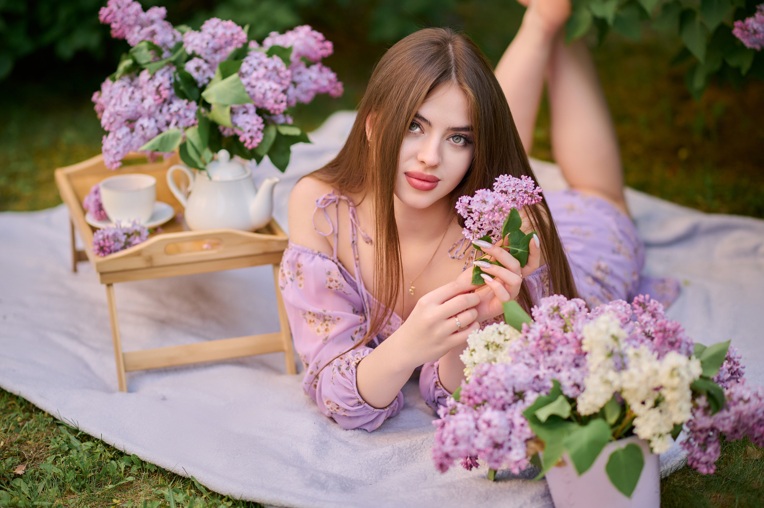 Сирень. Семейный и детский фотограф в г. Ногинске Ангелина Хасанова