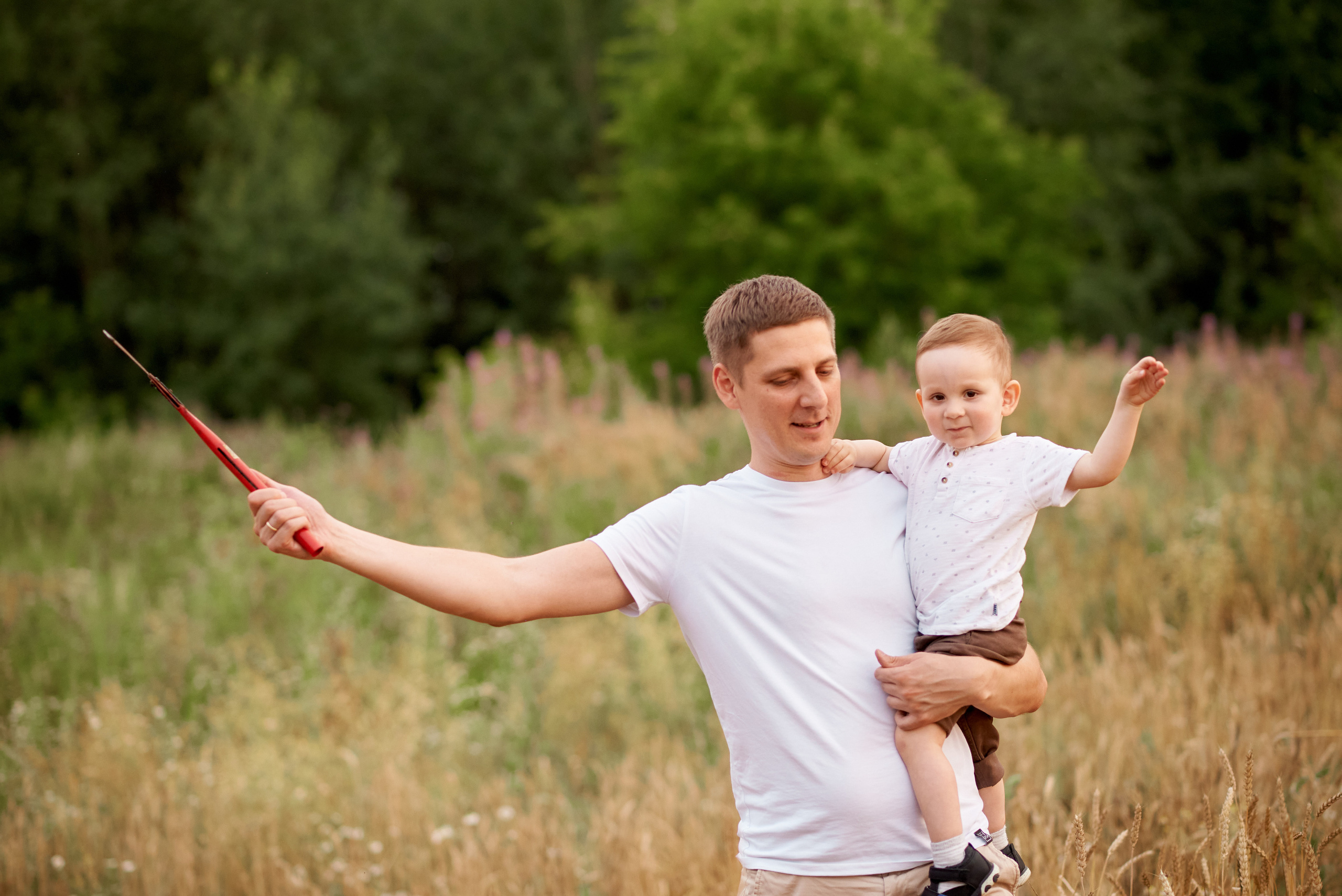 В пшеничном поле. Семейный и детский фотограф в г. Ногинске Ангелина Хасанова
