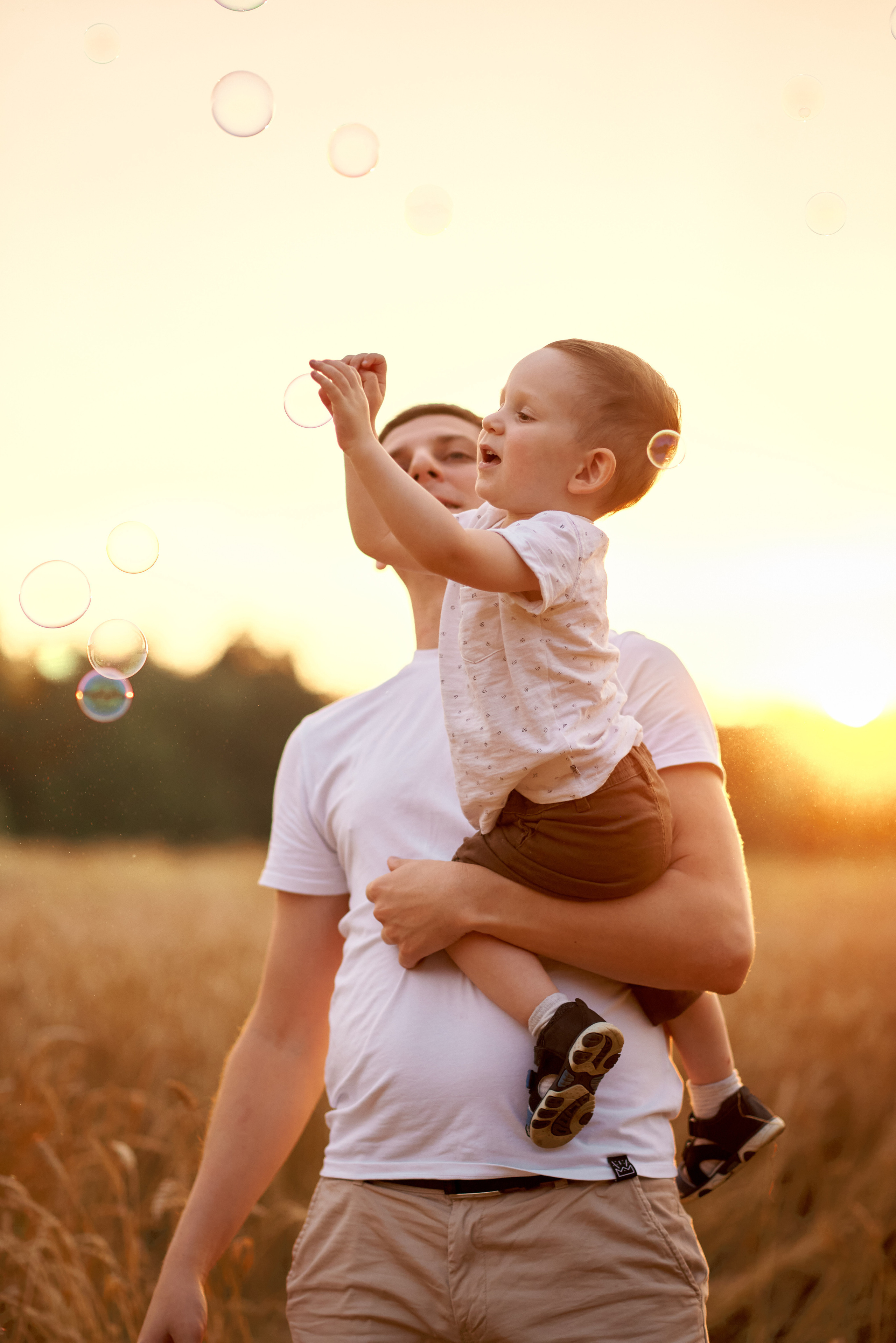 В пшеничном поле. Семейный и детский фотограф в г. Ногинске Ангелина Хасанова