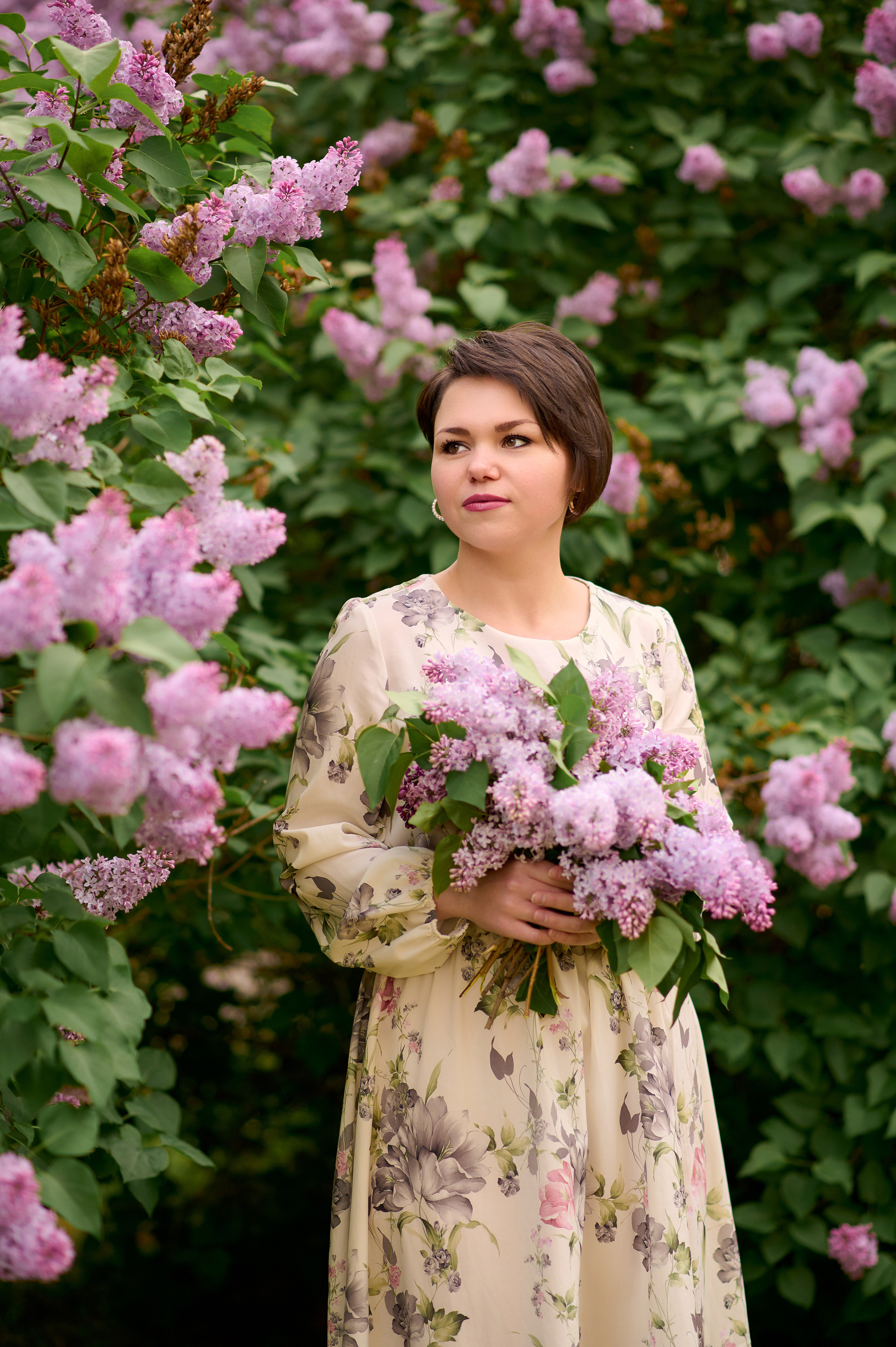 Сиреневый сад. Семейный и детский фотограф в г. Ногинске Ангелина Хасанова