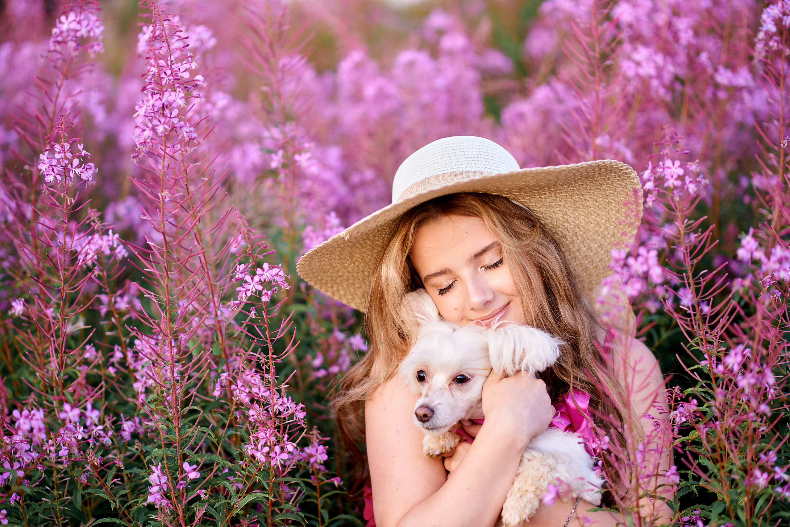 Фотопрогулка в поле. Семейный и детский фотограф в г. Ногинске Ангелина Хасанова