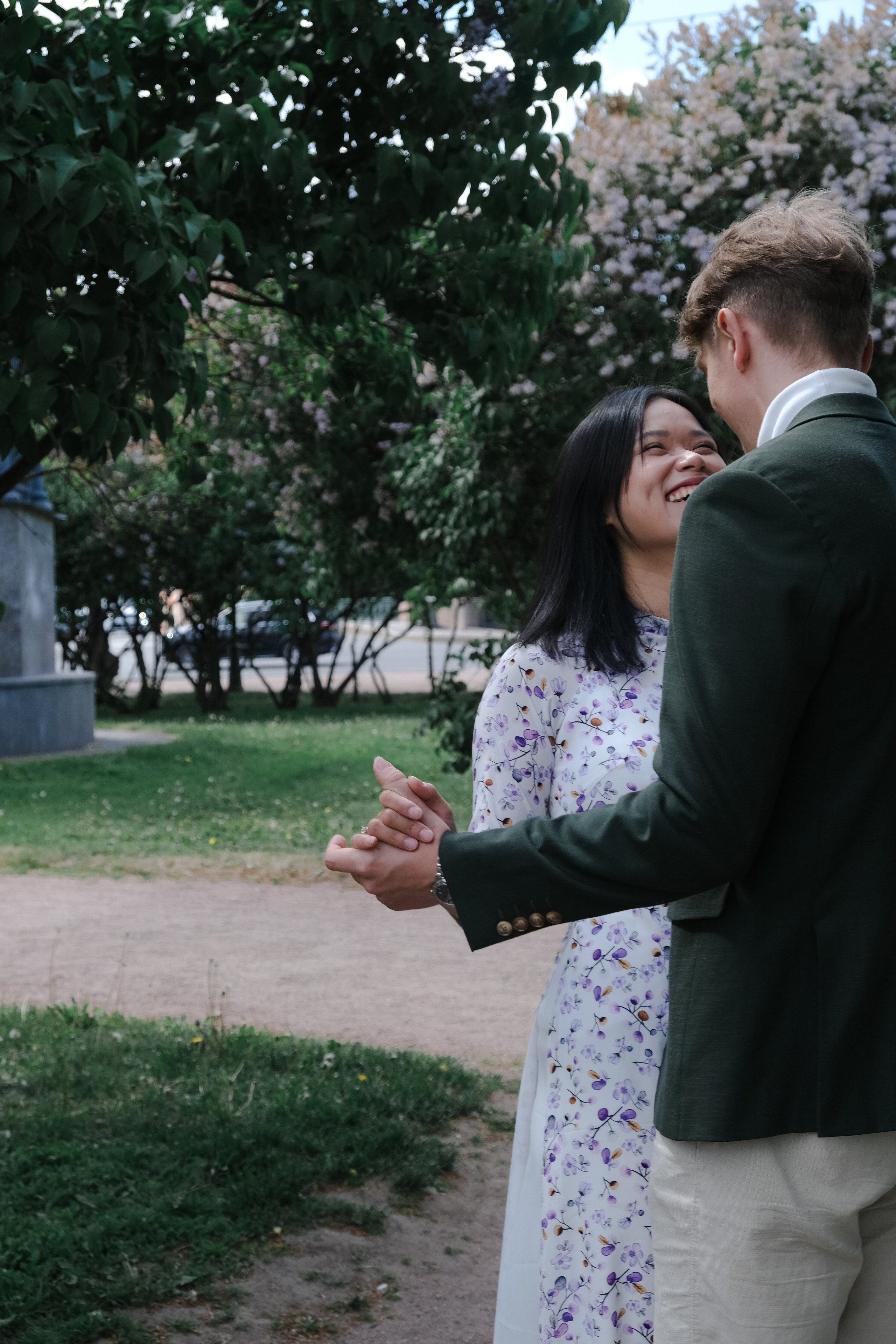 В саду. Питерский фотограф