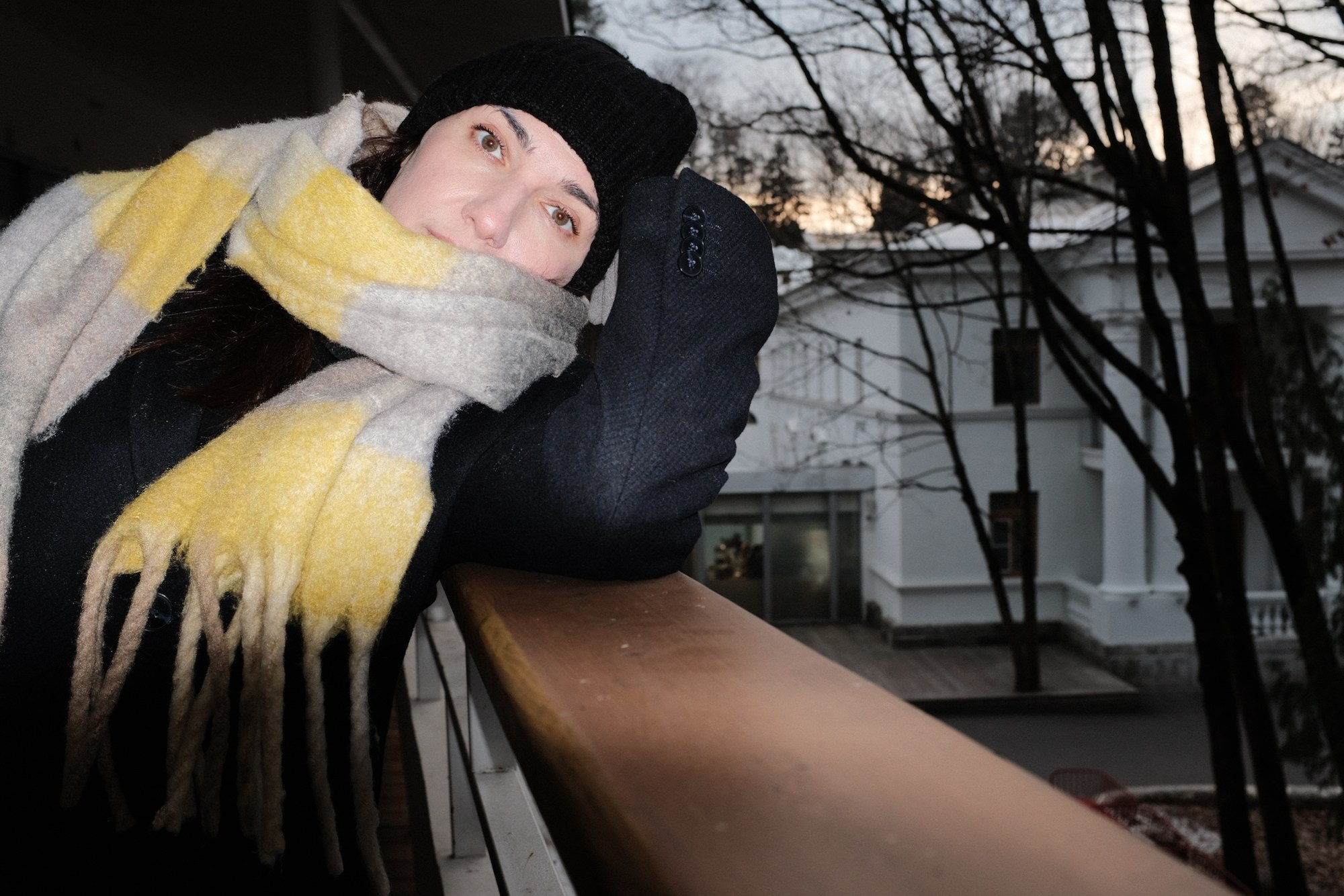 Настя в Переделкино. Дмитрий Бречалов