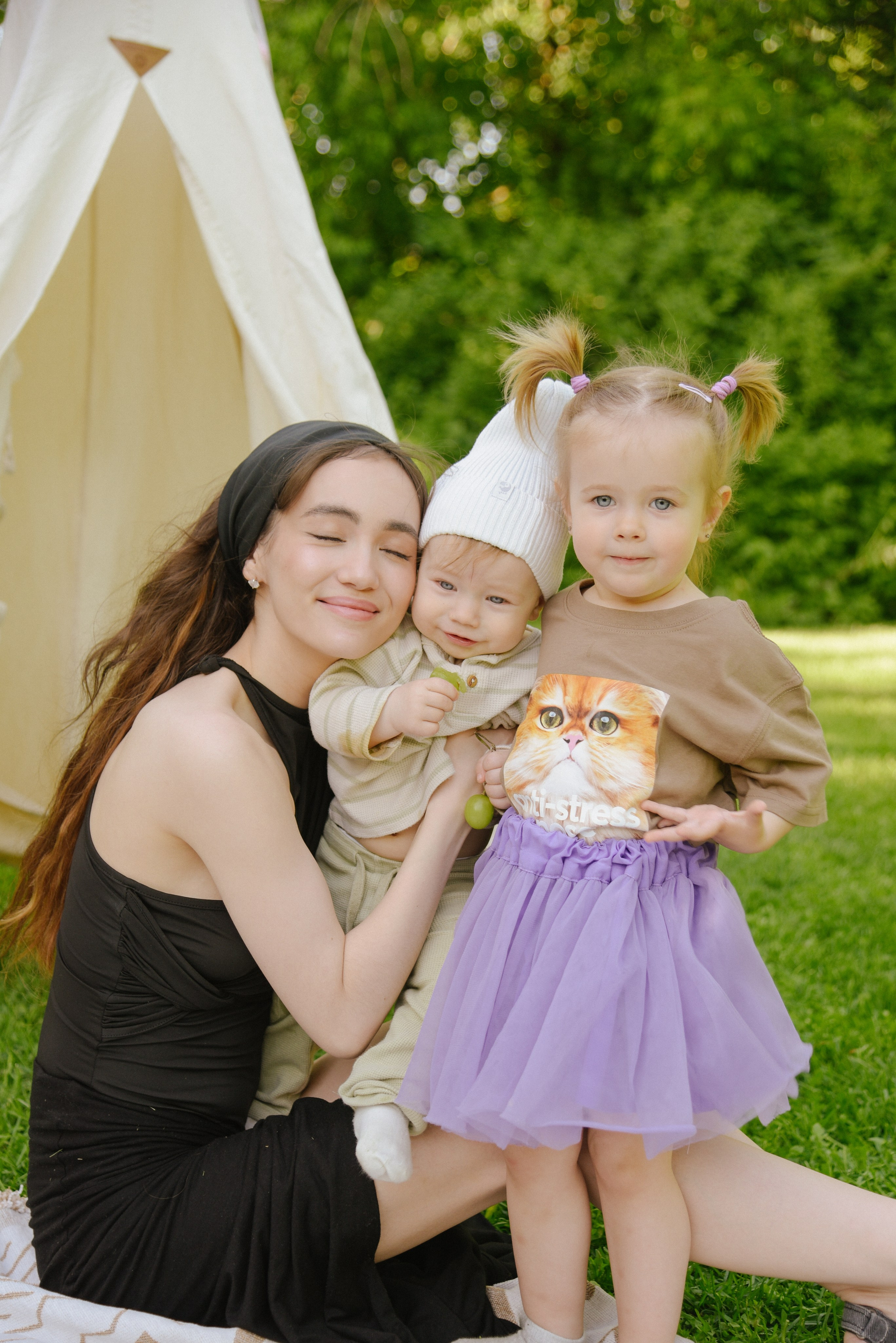 Мамский пикник. Фотограф Лола Волна, город Москва