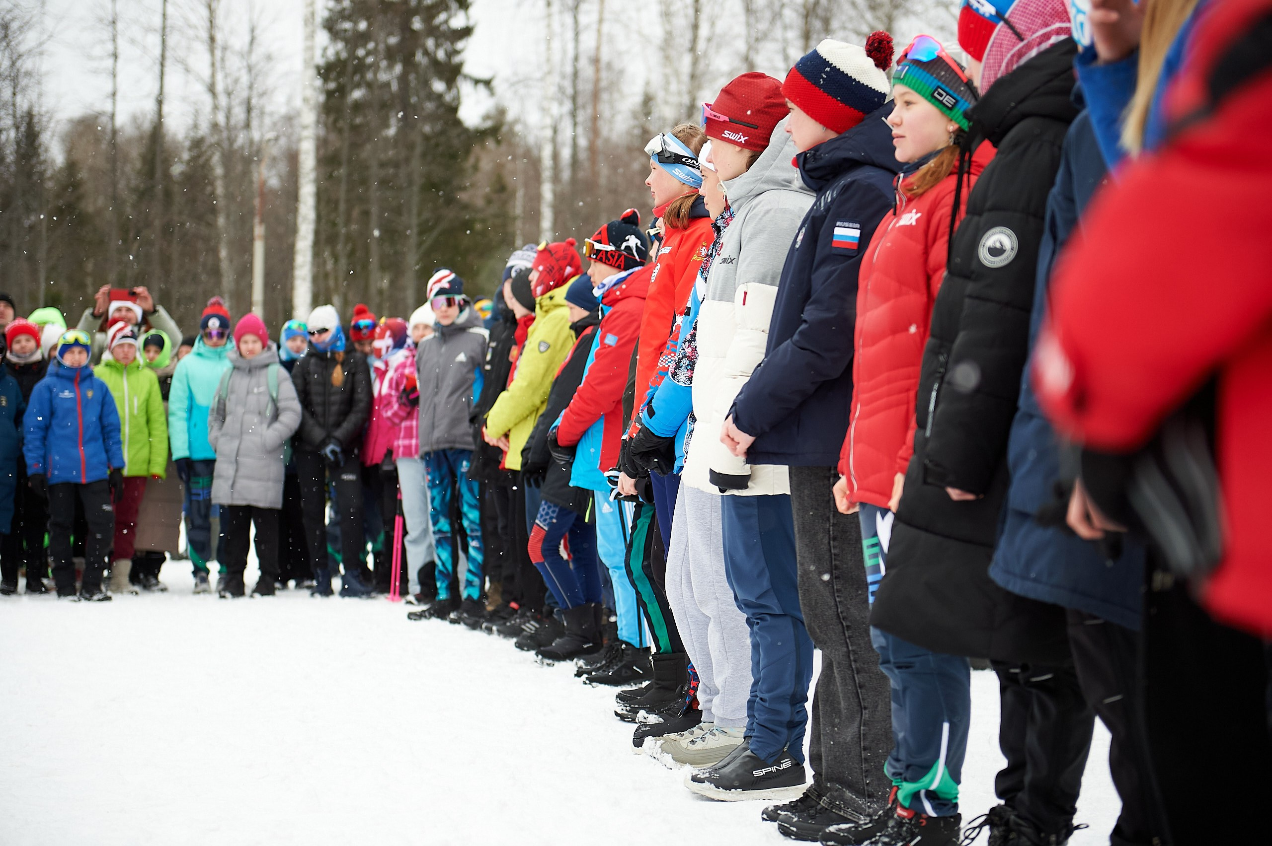 Всероссийские соревнования по лыжным гонкам «Пионерская правда». Ижевс. Спортивный репортажный фотограф в Ижевске Сергей Мерзляков