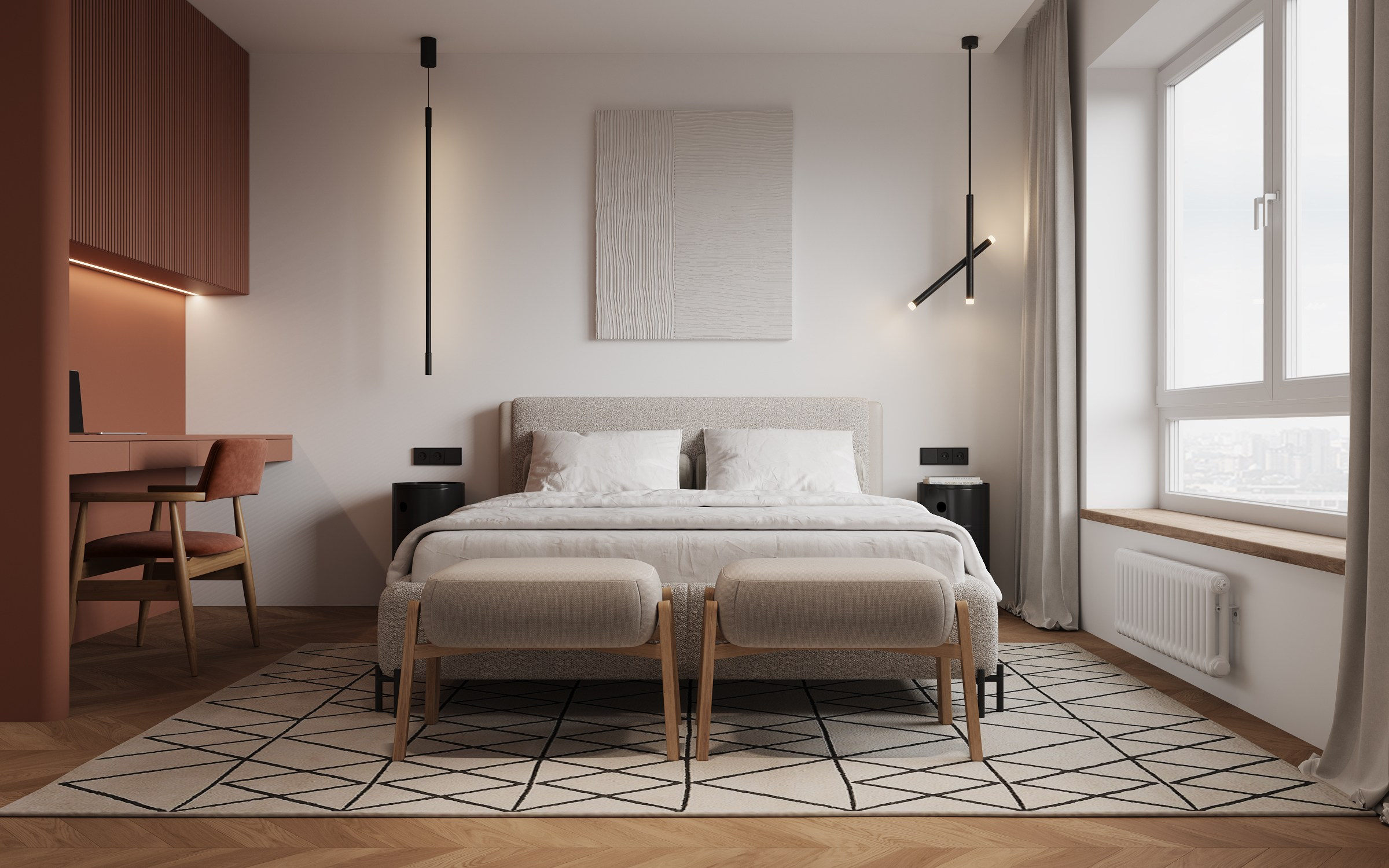 Люблинский парк, 72 м². Дизайн интерьера | Кирилл Маркевич