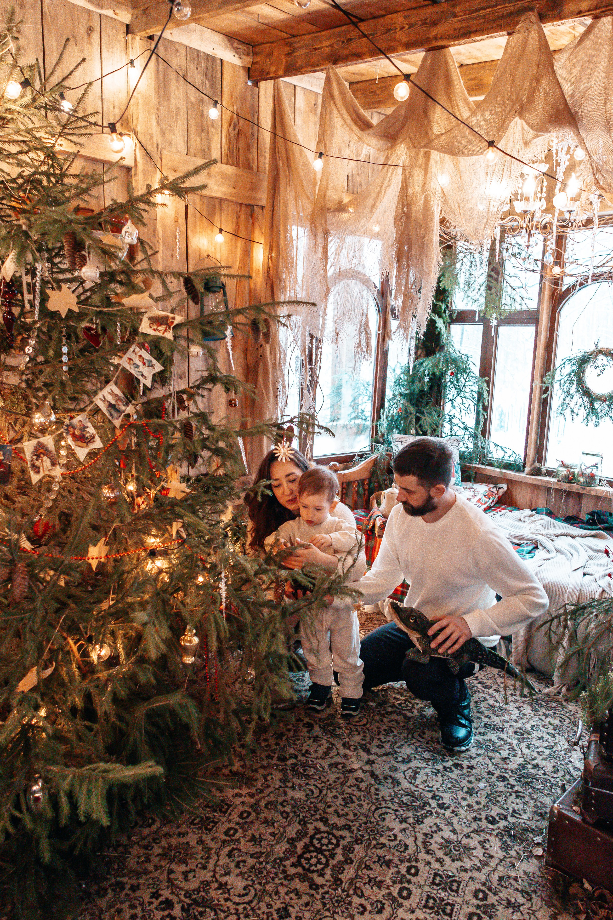 Семейная новогодняя фотосессия, Екатеринбург. Фотограф в Екатеринбурге Пойгина Елена