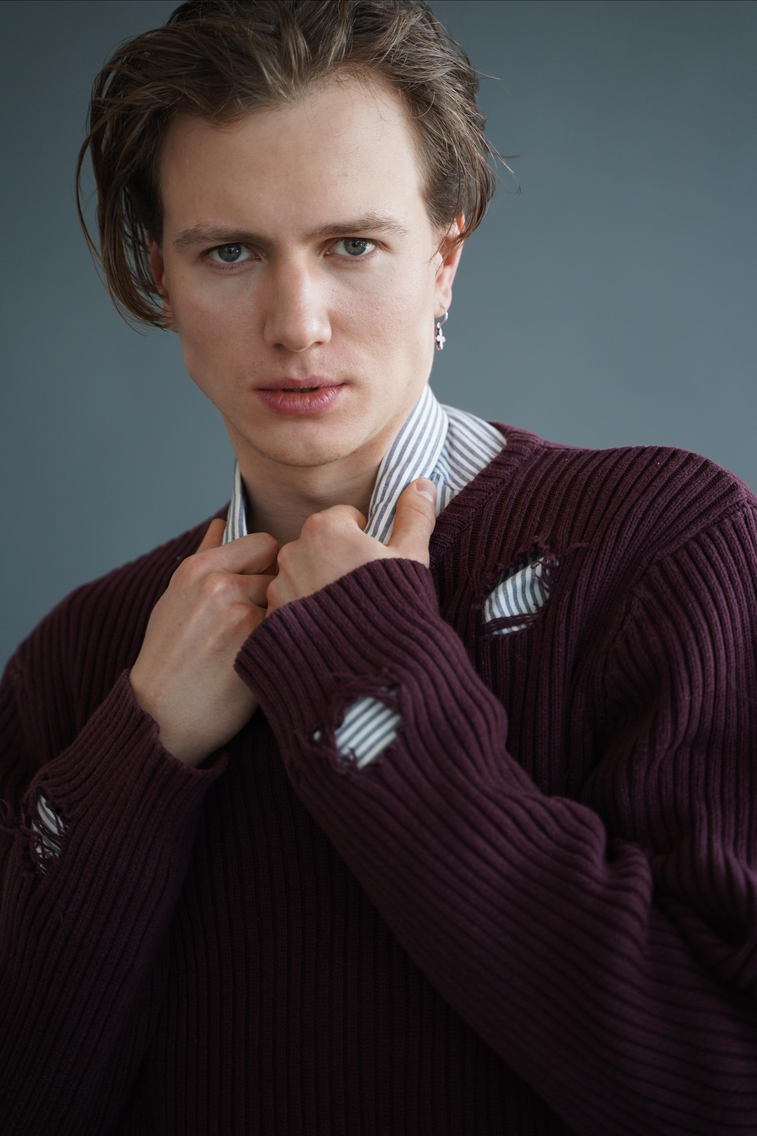 Мужская фотосессия в студии. Съемка в фотостудиях Москвы. Портретный фотограф в Москве Елена Капралова