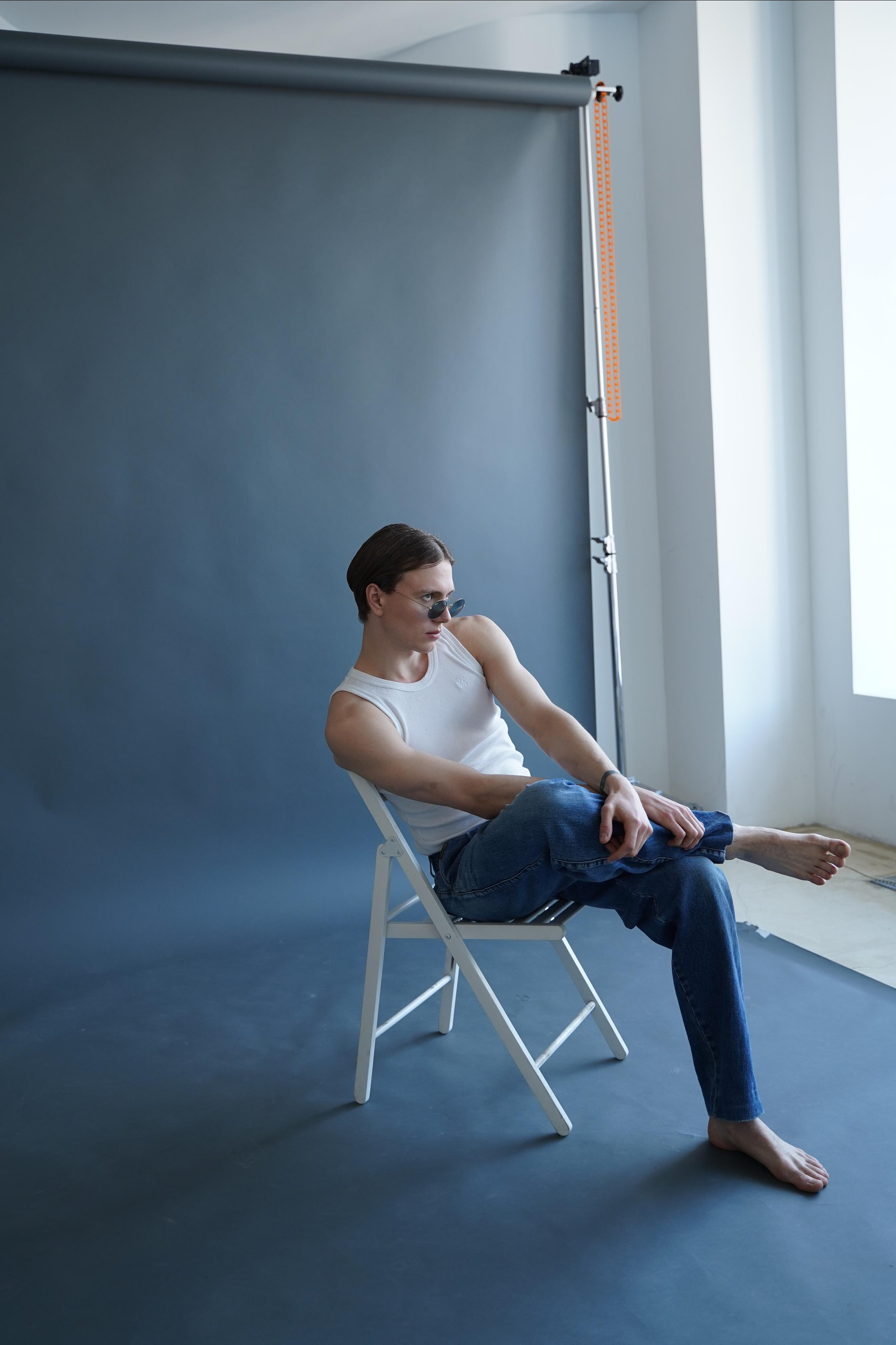 Мужская фотосессия в студии. Съемка в фотостудиях Москвы. Портретный фотограф в Москве Елена Капралова