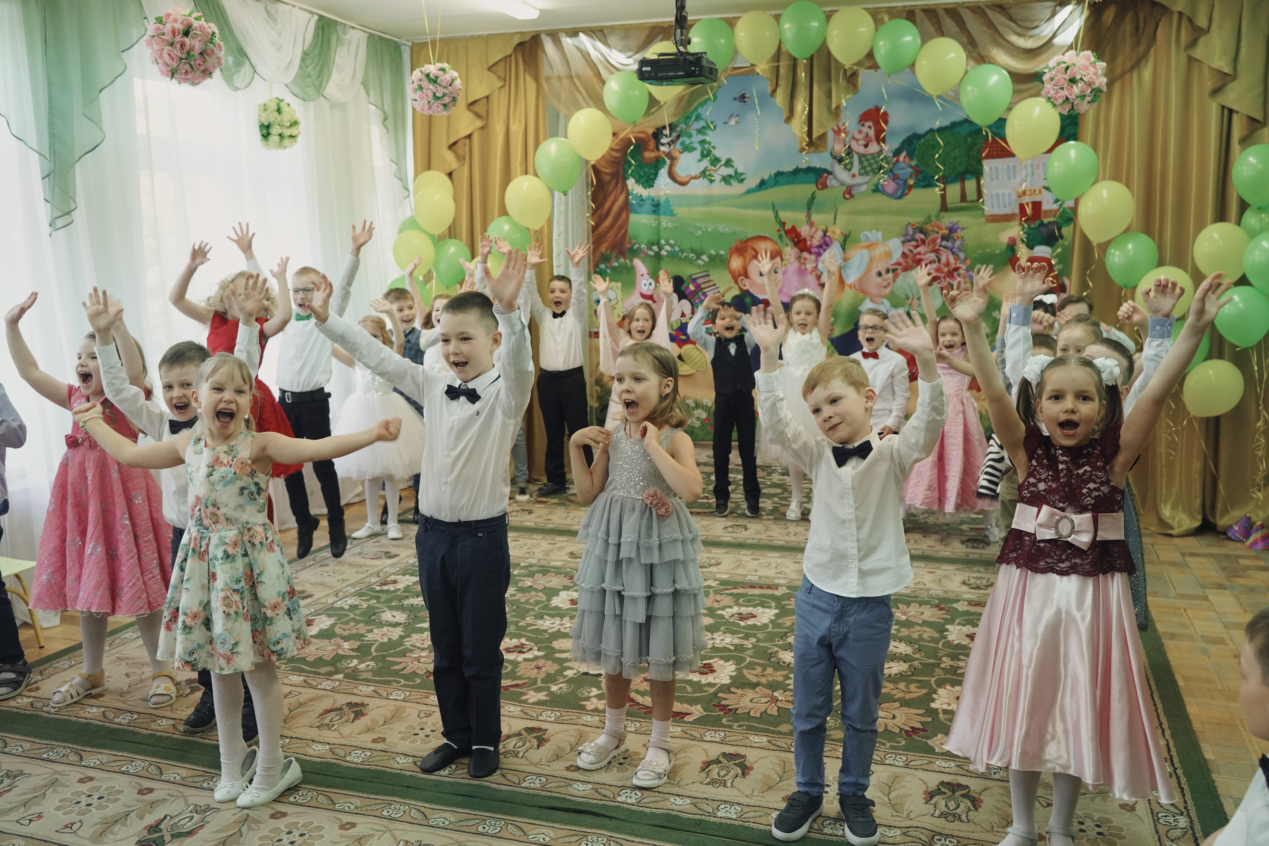Выпускной в детском саду. Фотосъемка мероприятий в Москве. Портретный фотограф в Москве Елена Капралова