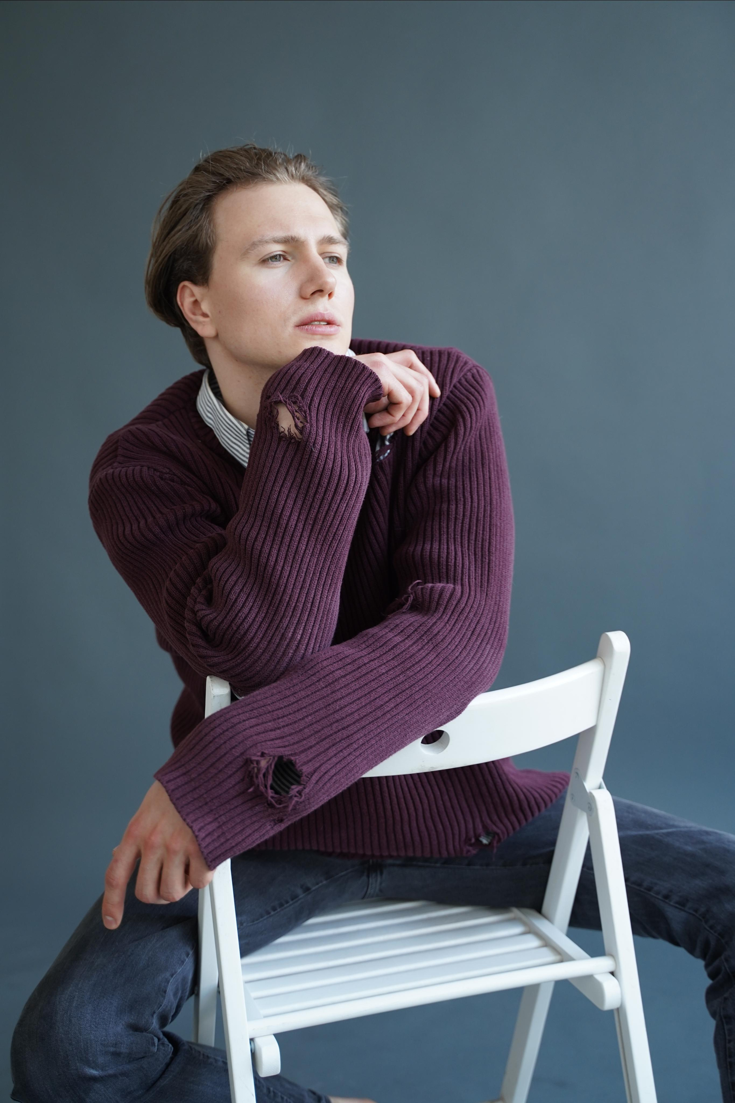 Мужская фотосессия в студии. Съемка в фотостудиях Москвы. Портретный фотограф в Москве Елена Капралова