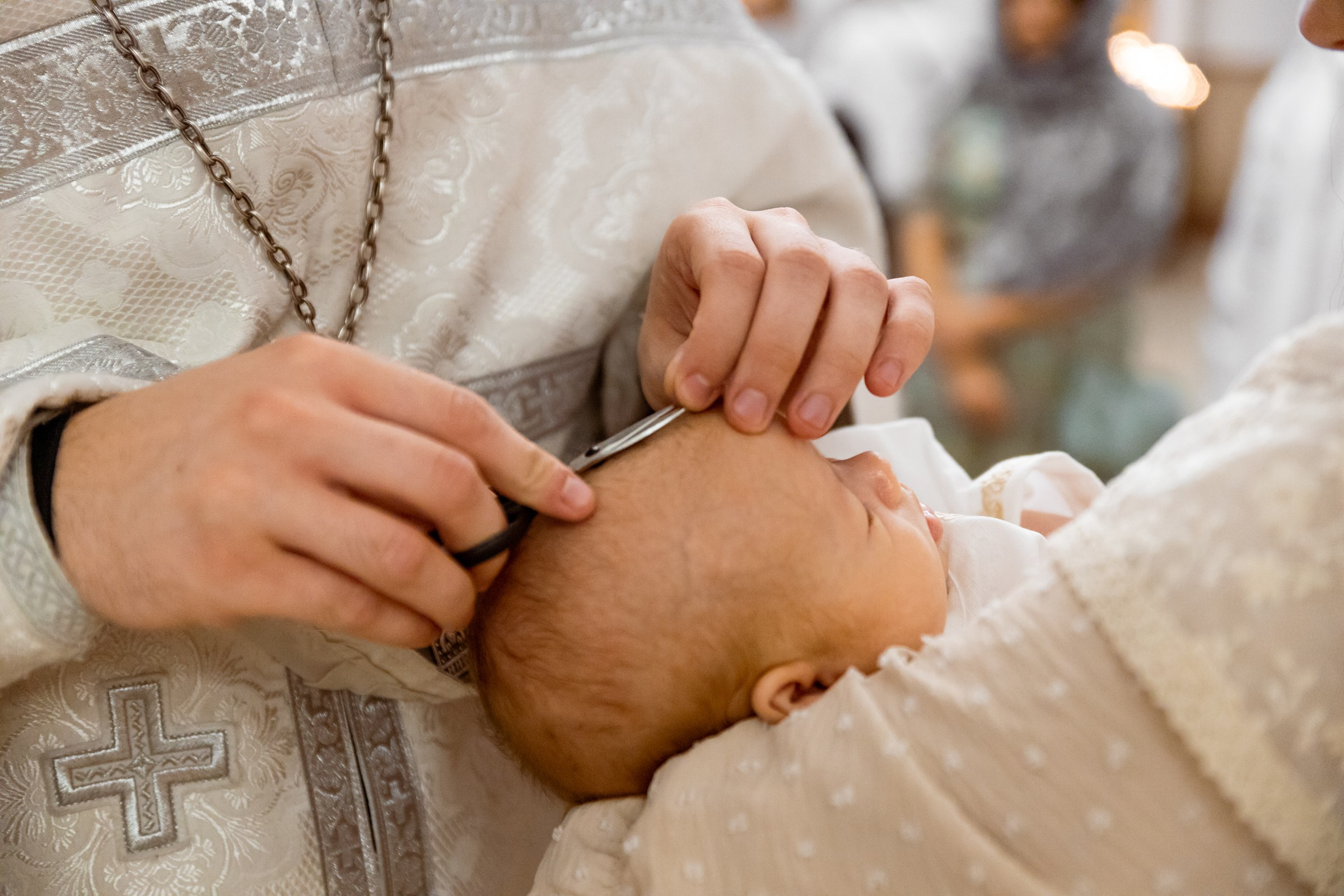 Крещение Мирона. Портретный и семейный фотограф в Москве Ирина Голубчина