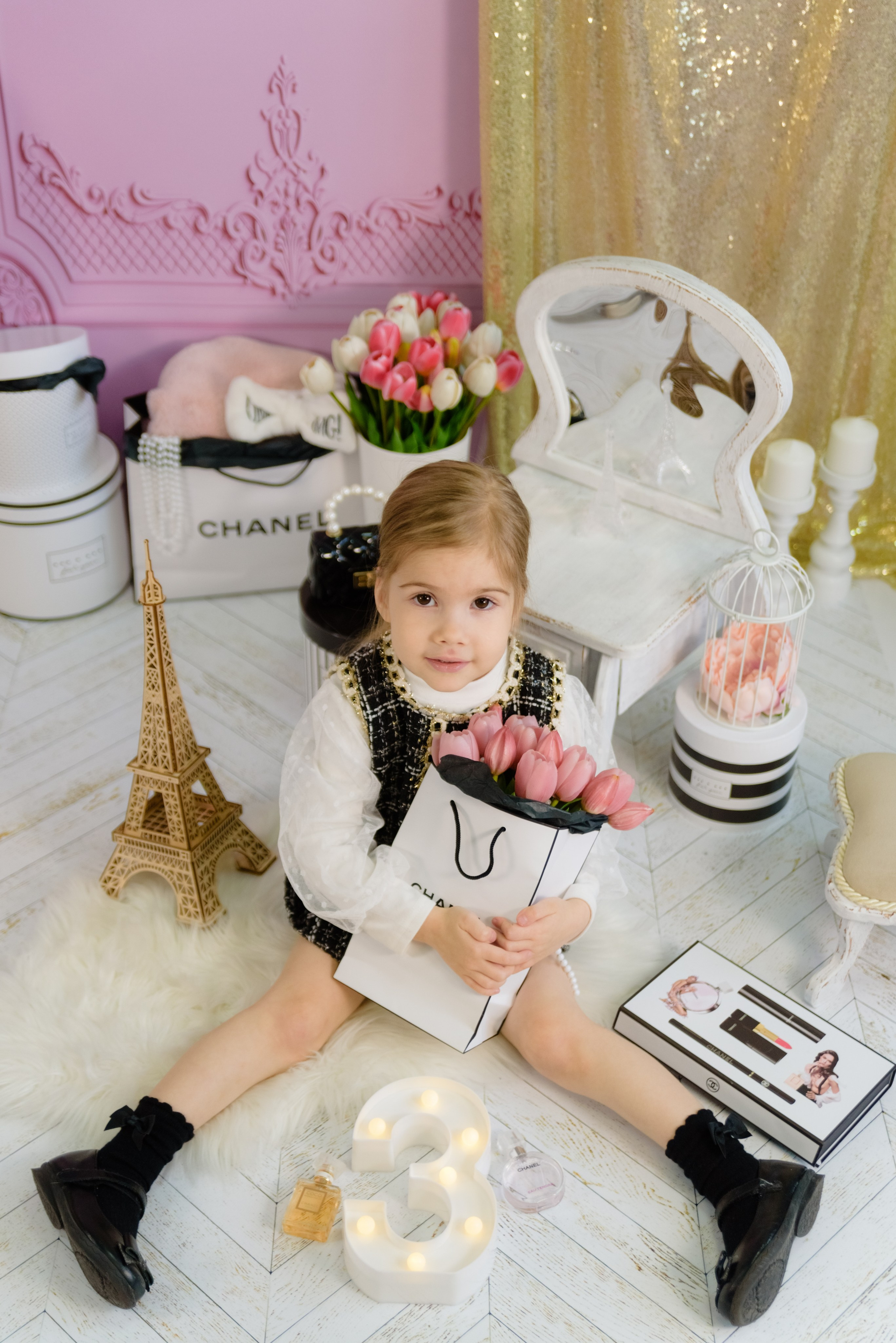 Детская фотосессия «Париж» Полина. Детский Фотограф |Фотограф на годик в Брянске Ирина Романова