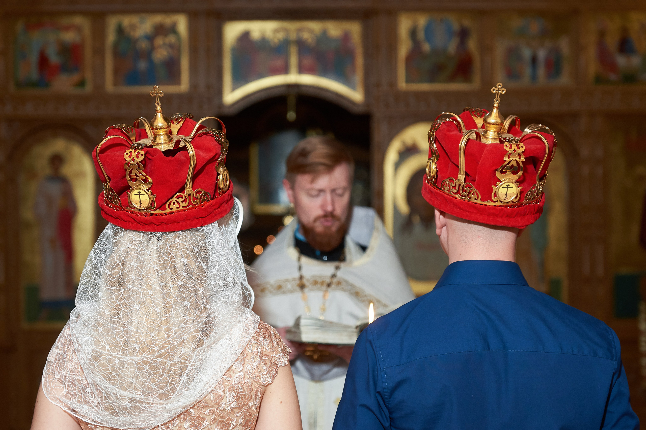 Венчание в Неопалимовской церкви. Балашиха