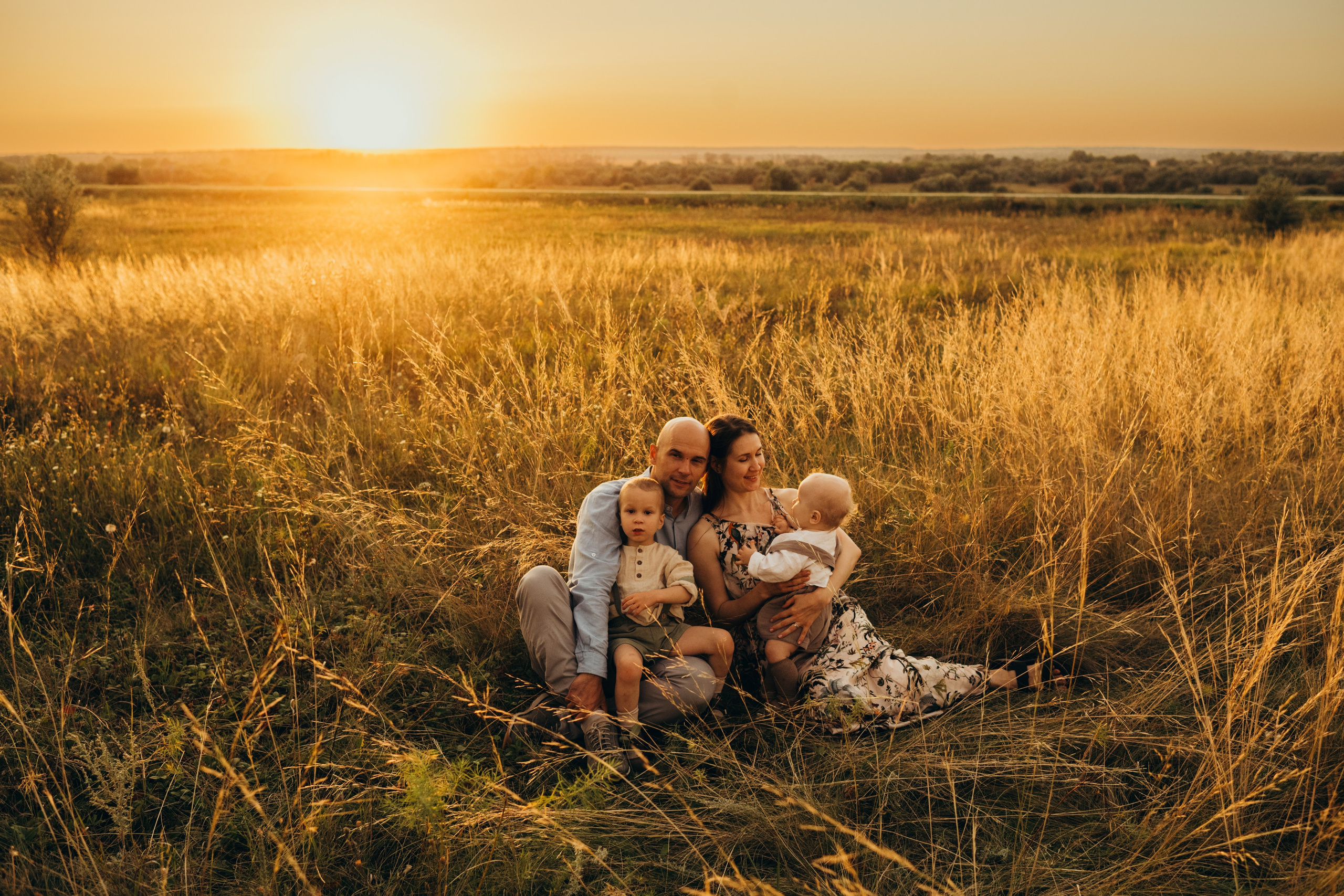 Оля Миша Лев и Никита. Свадебный и семейный фотограф в Самаре Головань Наталья