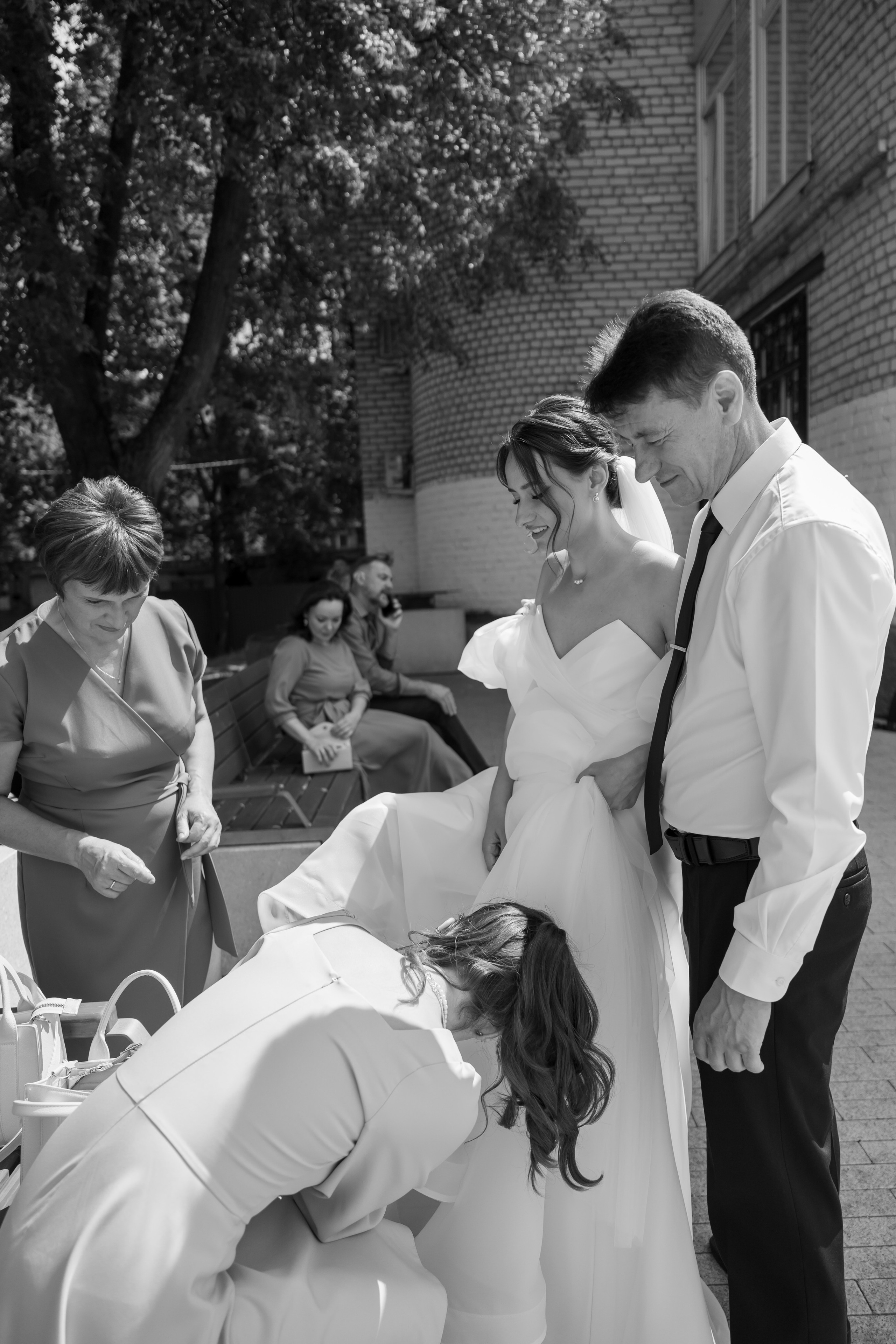 Полина и Дмитрий, загородный клуб «Барин», ЗАГС в г. Пушкино. Свадебный и репортажный фотограф (Москва, Королев и другие)