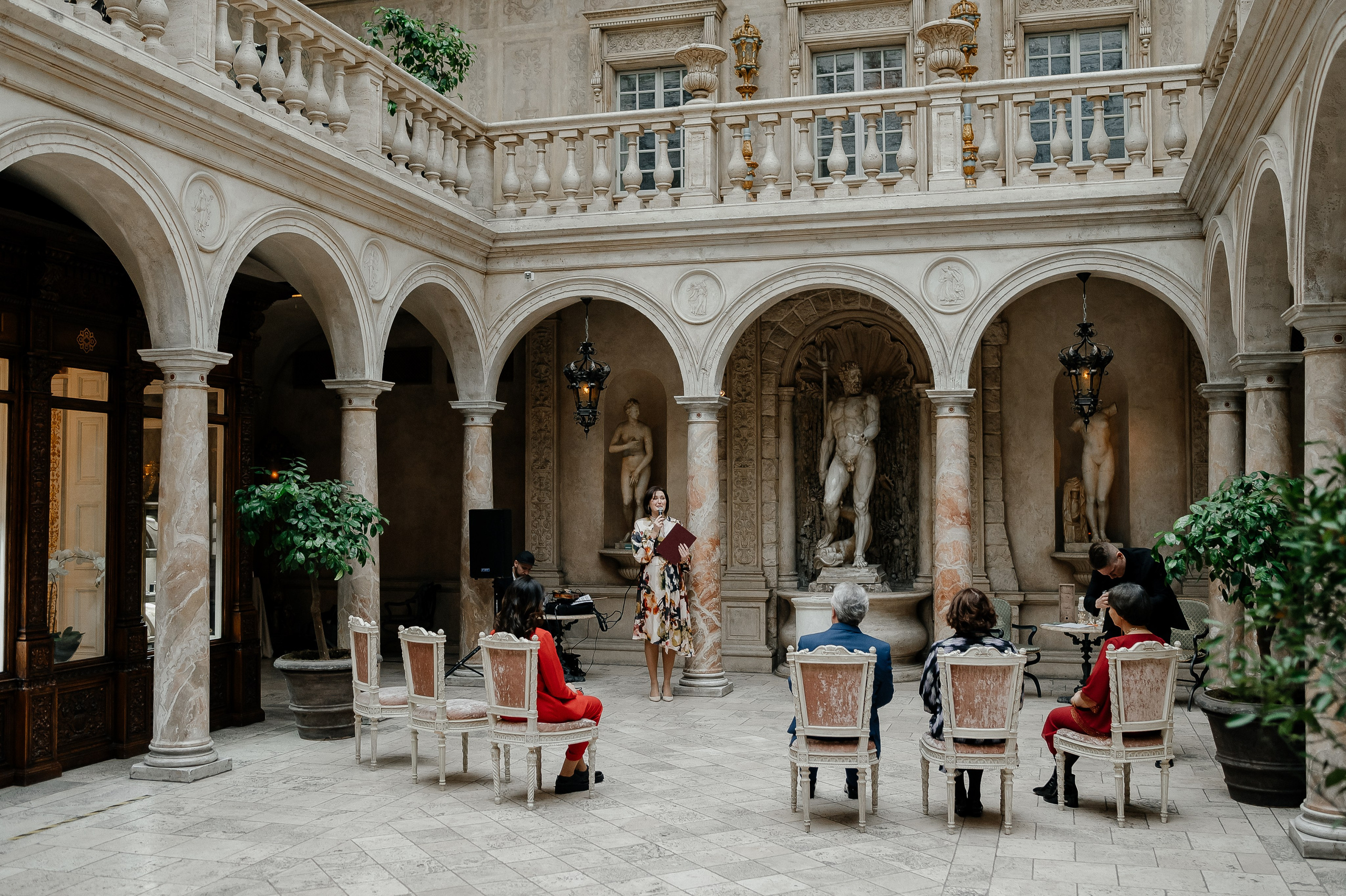 Регистрация брака в ресторане Турандот