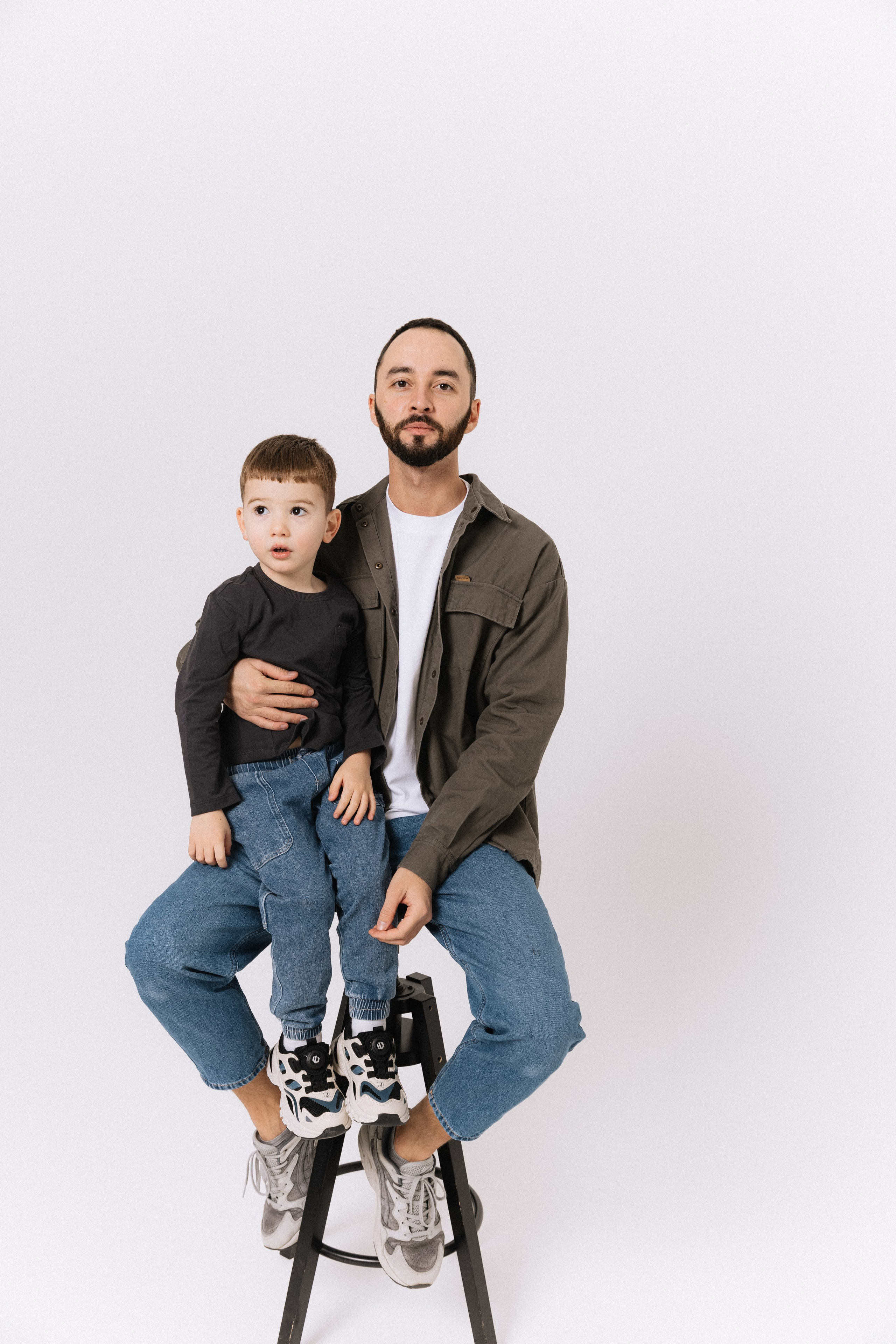 Лена, Леша и Миша. Фотограф и коллажист Ольга Шереметьева