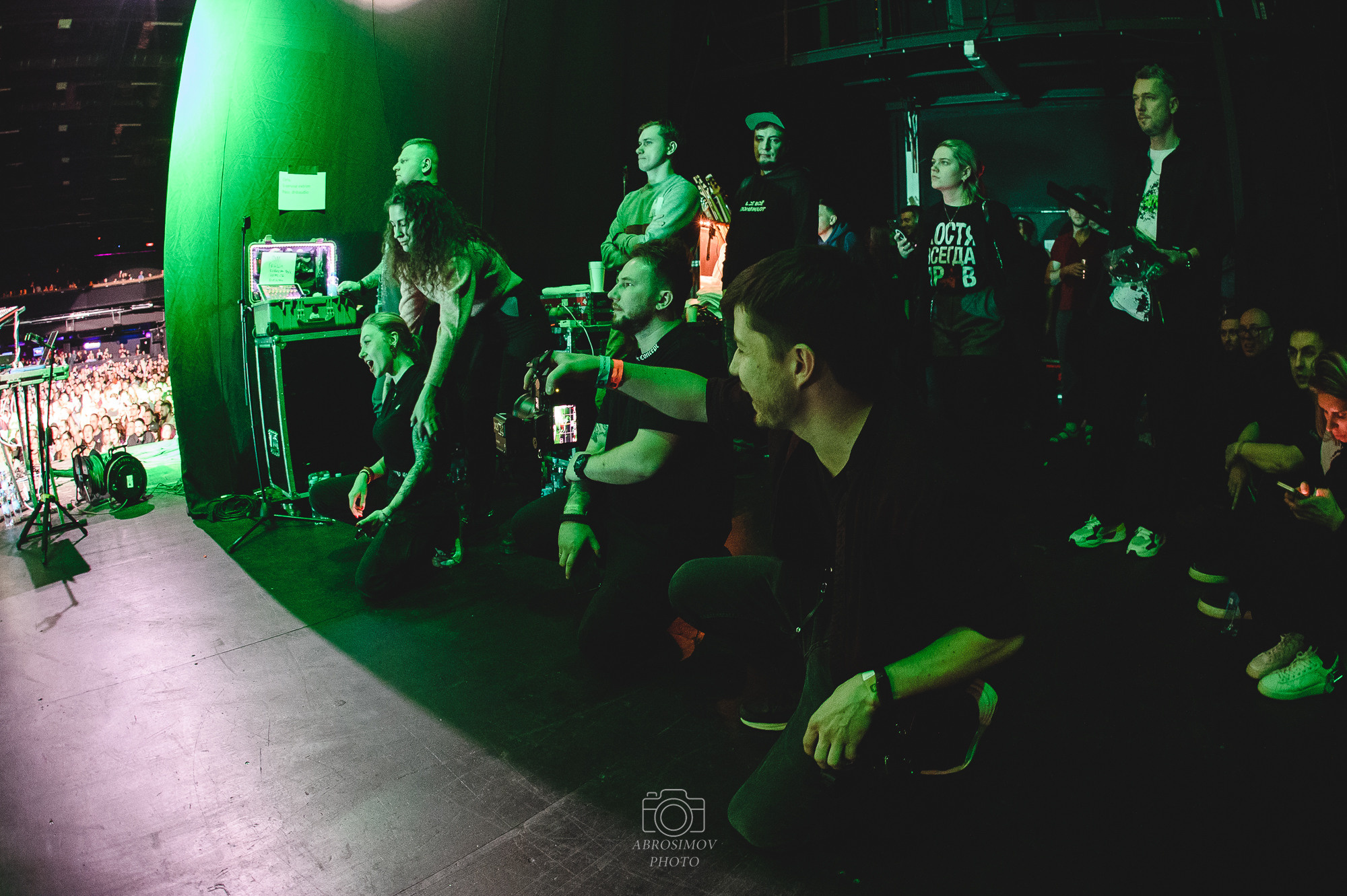 DOBROFEST Winter Edition в клубе VK Stadium. Репортажный и свадебный фотограф в Москве